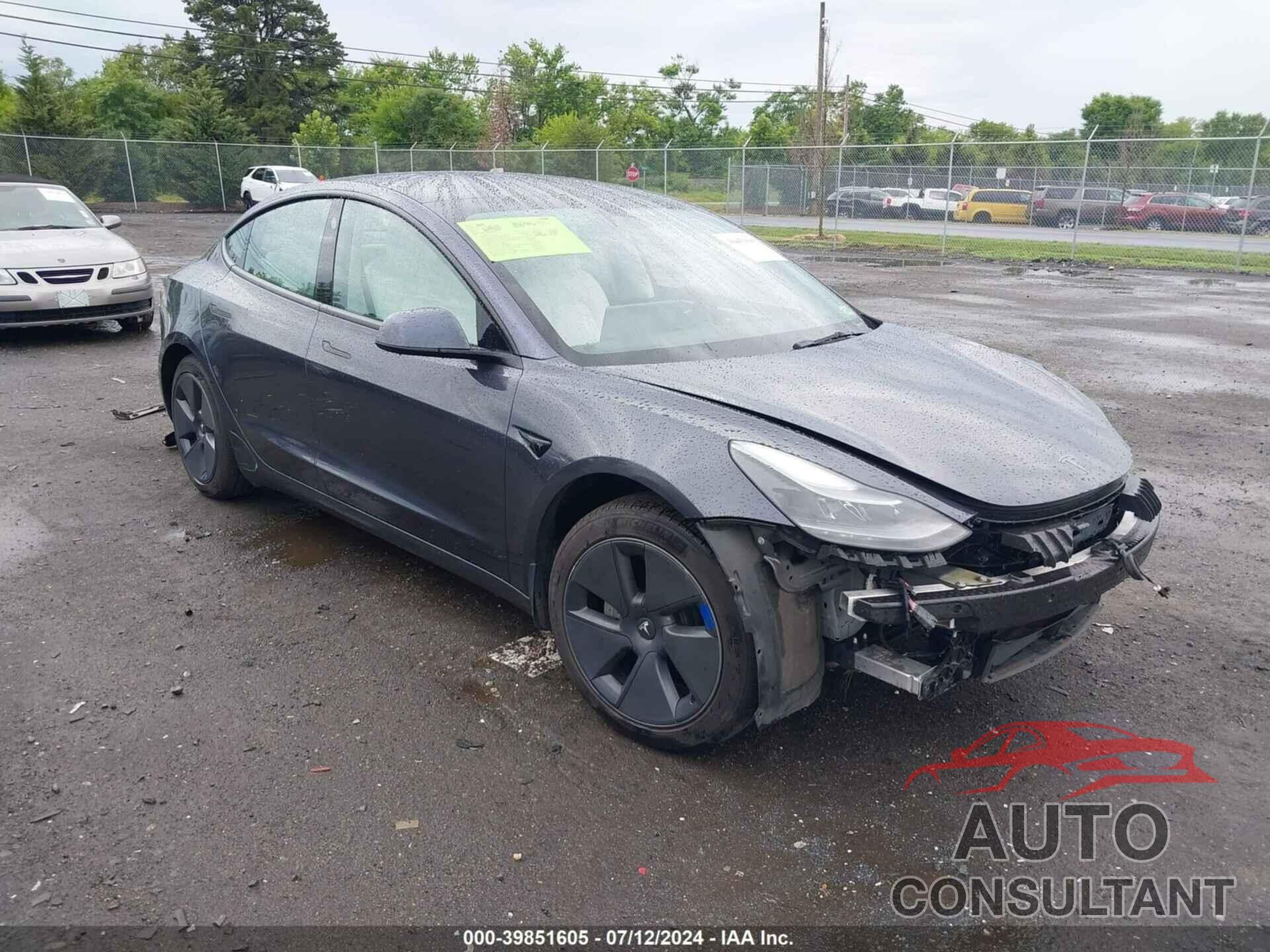 TESLA MODEL 3 2022 - 5YJ3E1EB5NF184584