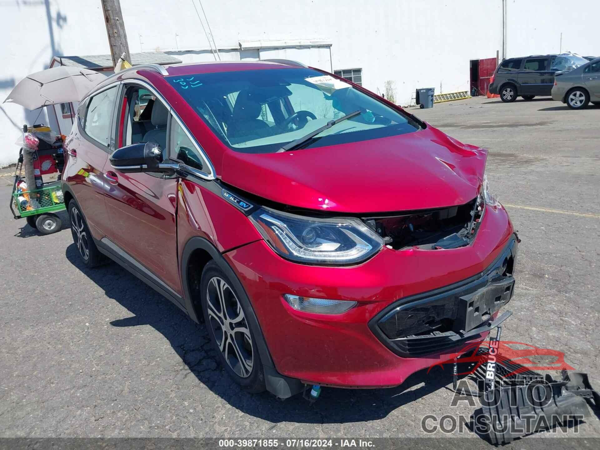 CHEVROLET BOLT EV 2019 - 1G1FX6S00K4111402