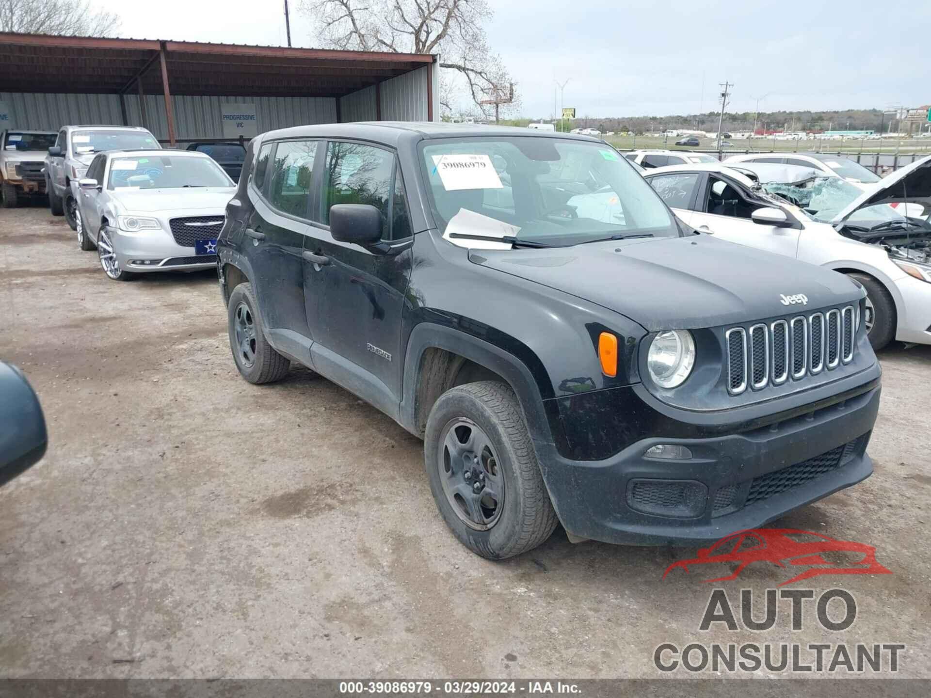 JEEP RENEGADE 2016 - ZACCJBAW9GPD52846