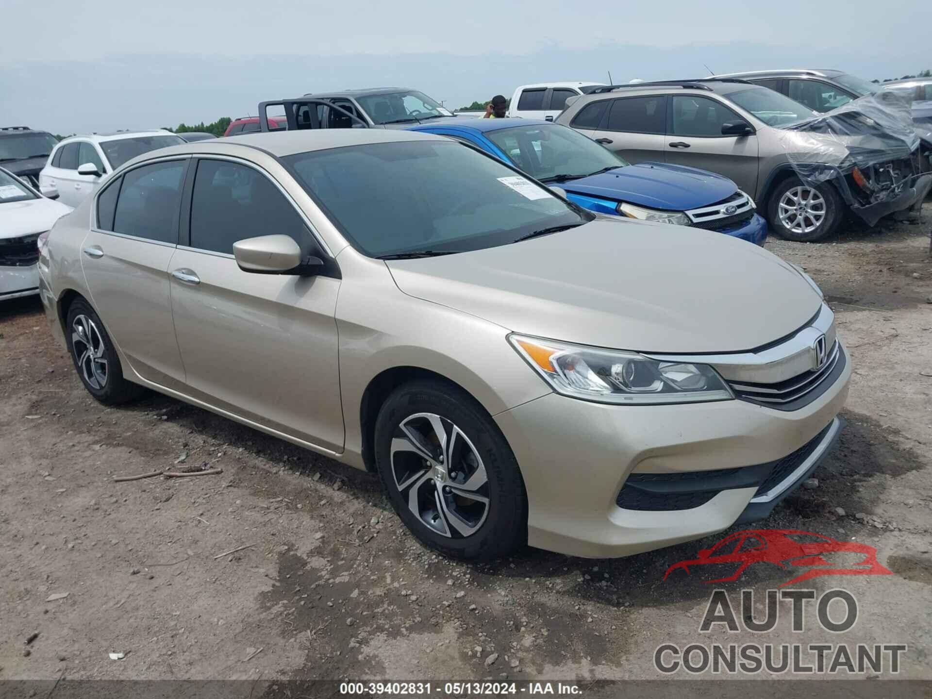 HONDA ACCORD 2016 - 1HGCR2F39GA126962