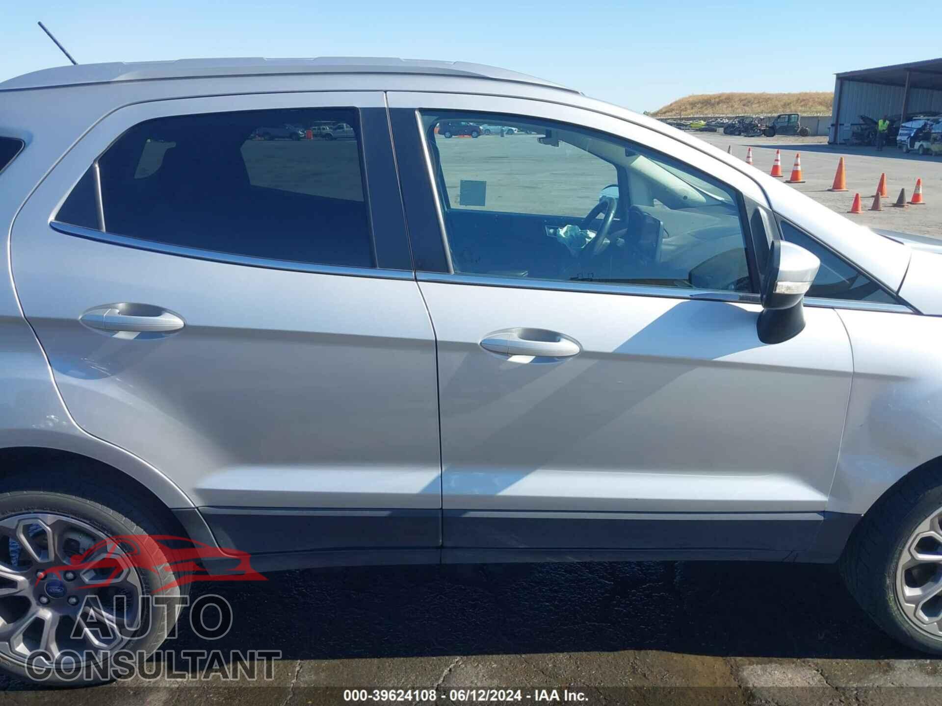 FORD ECOSPORT 2020 - MAJ6S3KL8LC362759