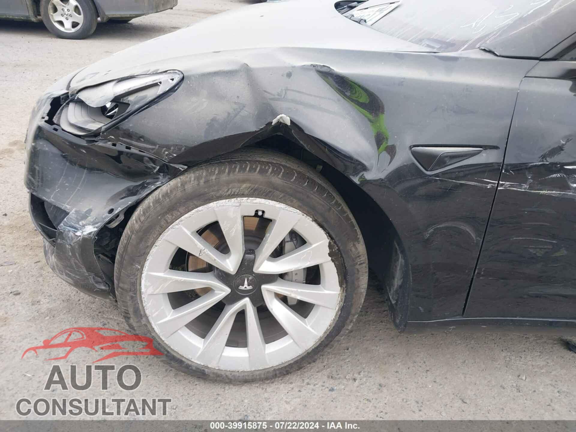 TESLA MODEL 3 2022 - 5YJ3E1EB2NF164633