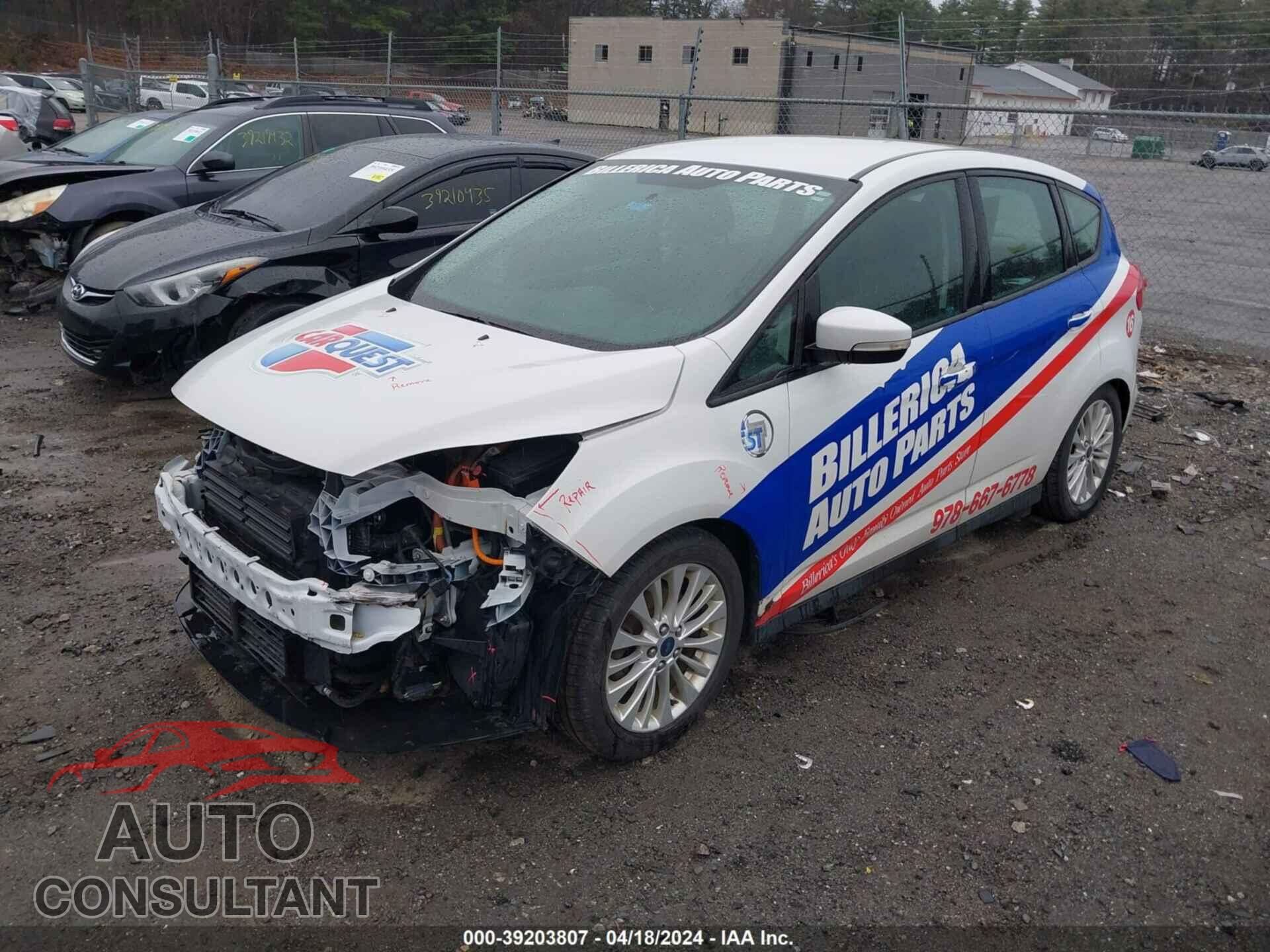 FORD C-MAX ENERGI 2017 - 1FADP5EU4HL102021