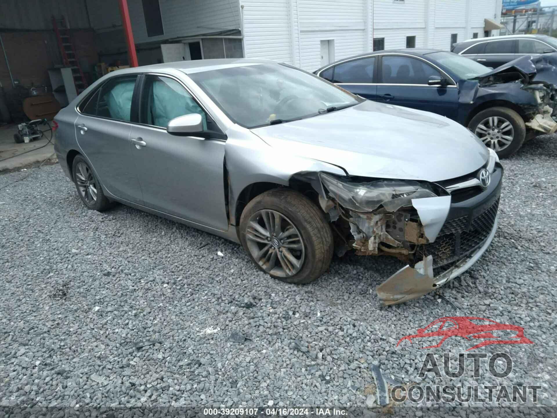 TOYOTA CAMRY 2017 - 4T1BF1FK8HU746945
