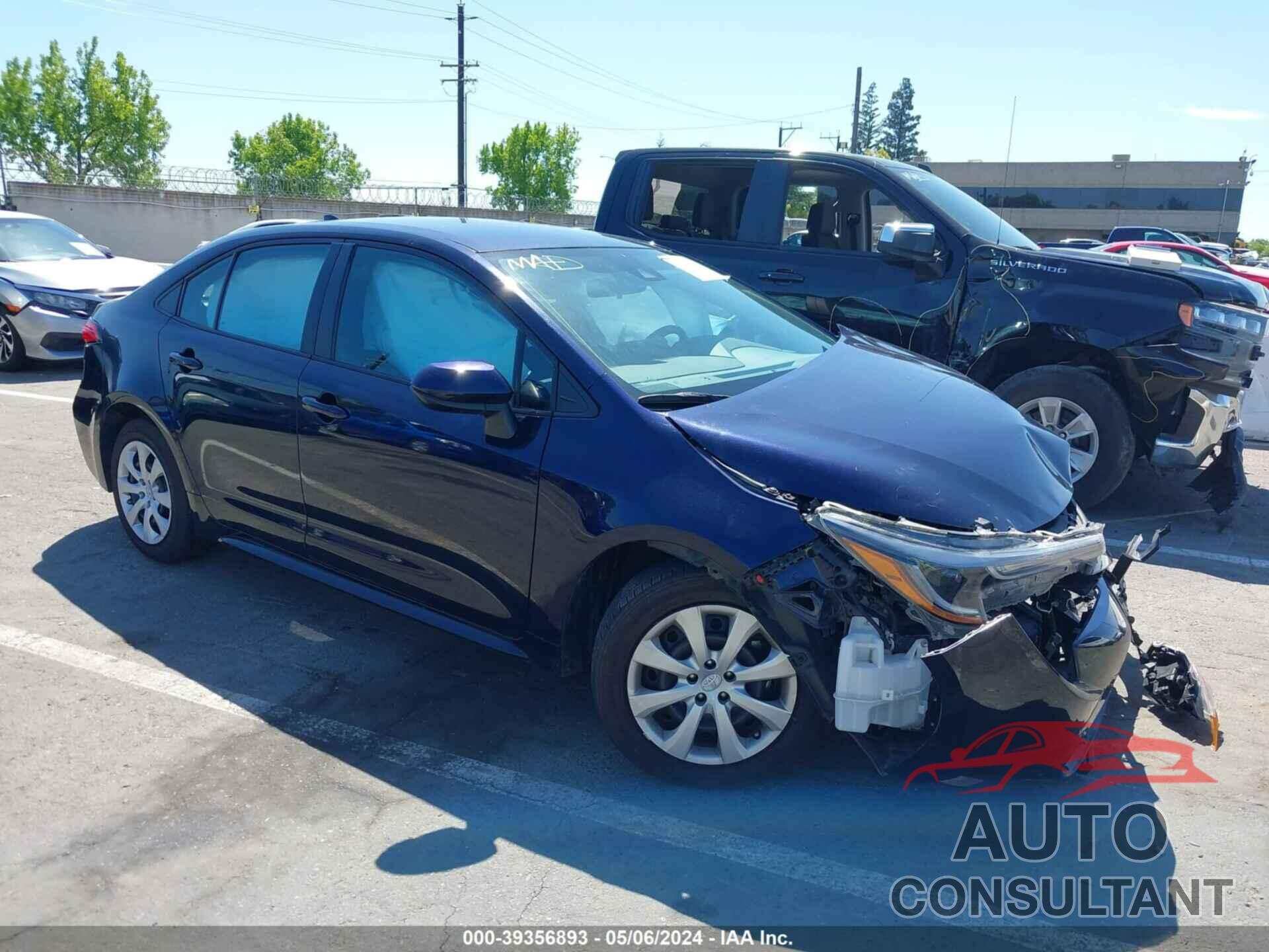 TOYOTA COROLLA 2022 - 5YFEPMAE3NP278438
