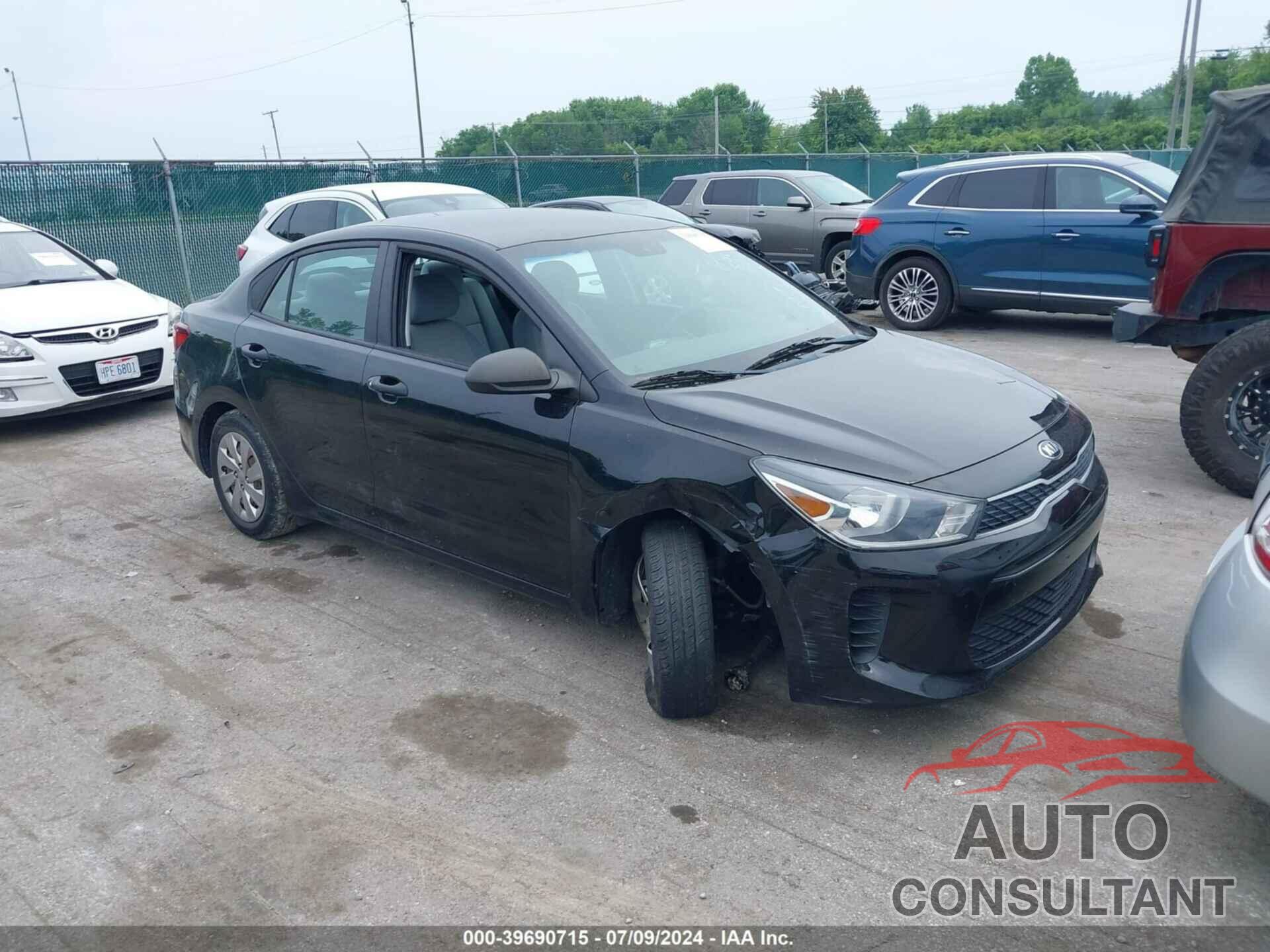 KIA RIO 2018 - 3KPA24AB9JE046862