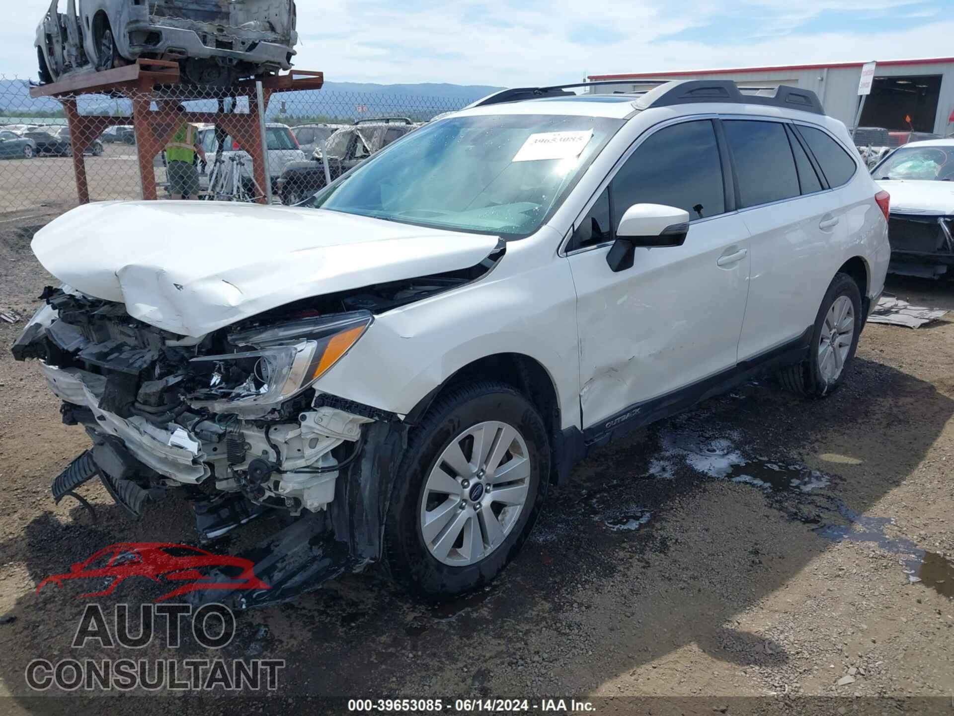SUBARU OUTBACK 2017 - 4S4BSAHCXH3421639