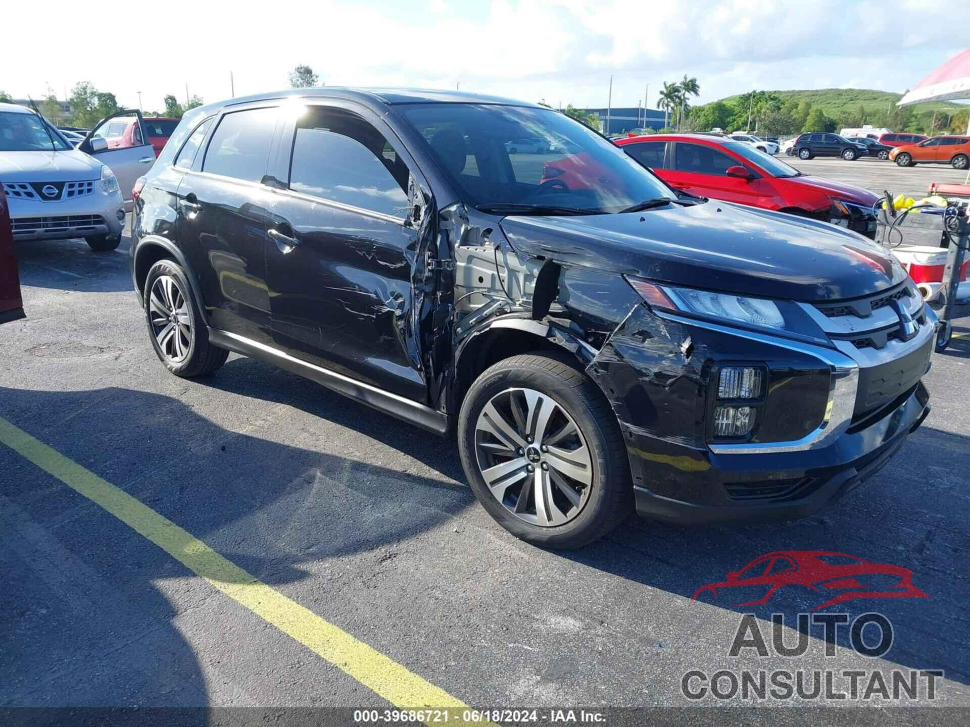 MITSUBISHI OUTLANDER SPORT 2022 - JA4APUAU3NU016230