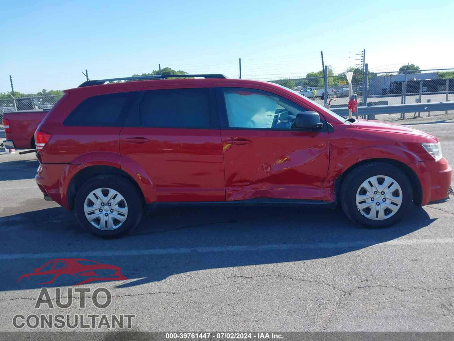DODGE JOURNEY 2017 - 3C4PDCAB5HT607711