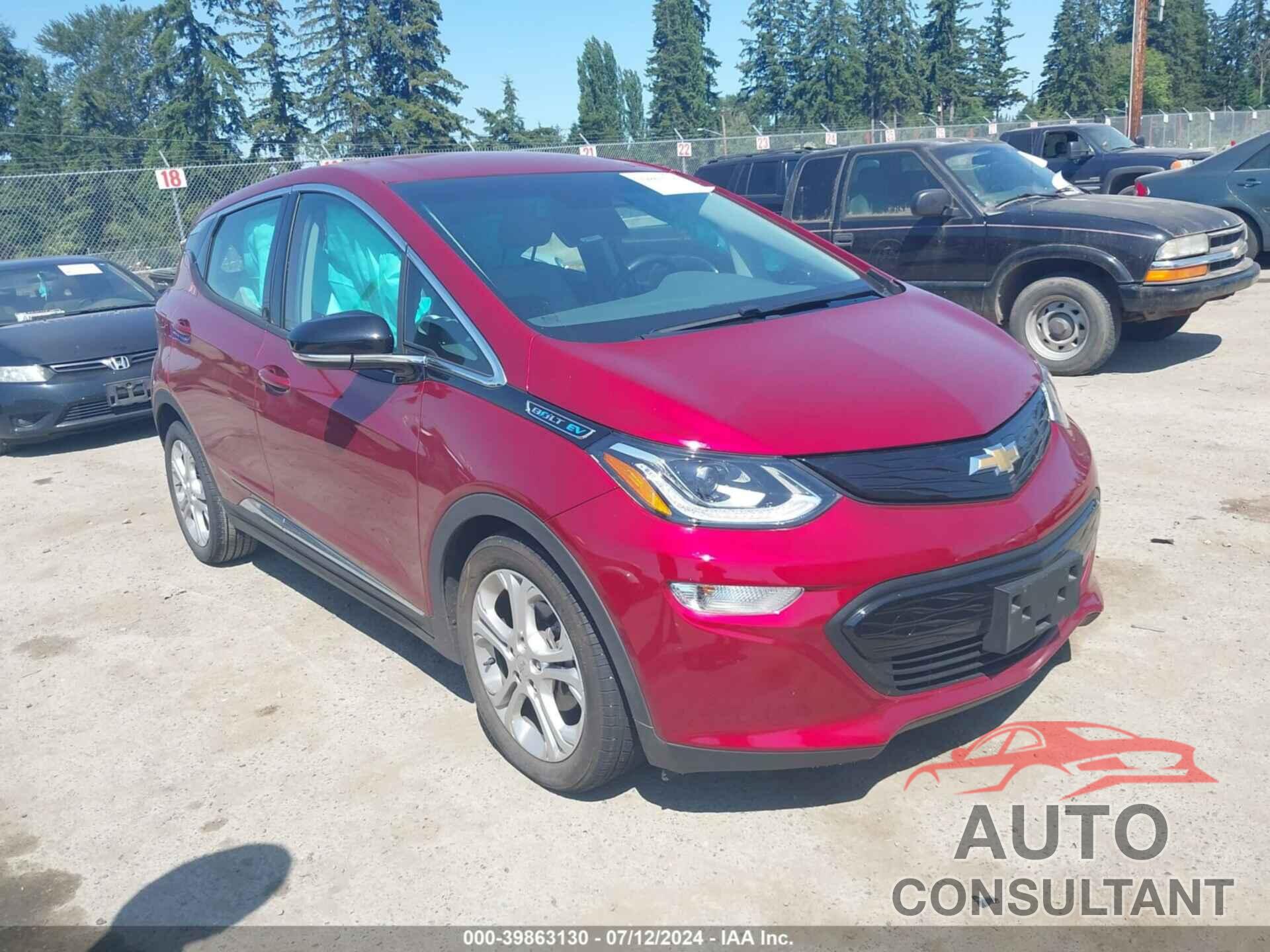 CHEVROLET BOLT EV 2020 - 1G1FY6S07L4128616