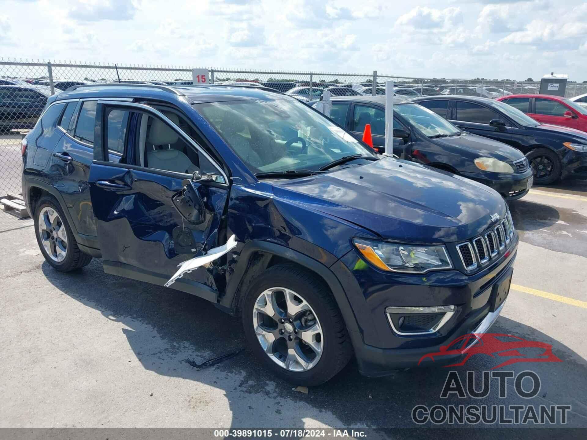 JEEP COMPASS 2021 - 3C4NJCCB2MT563481