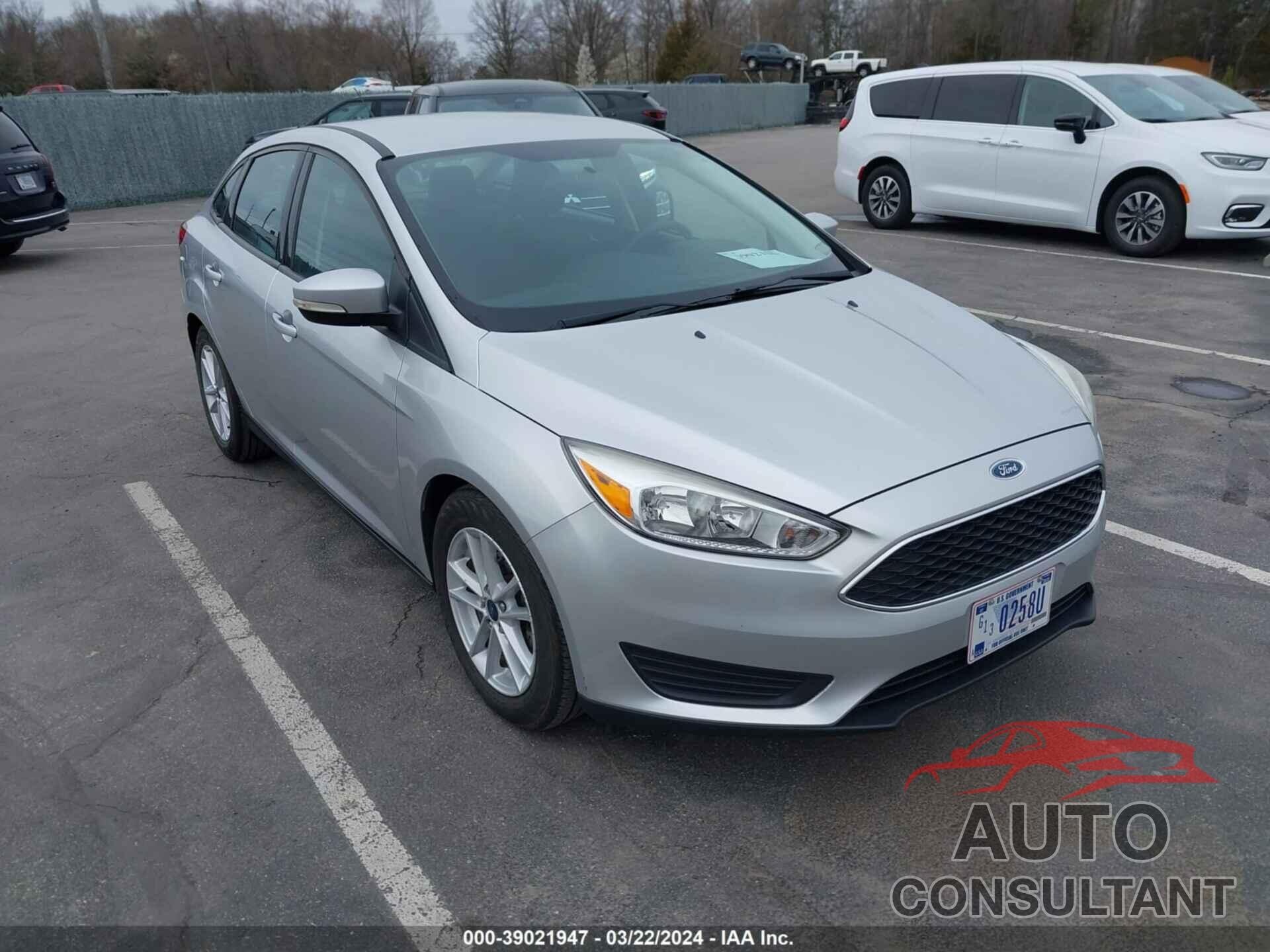 FORD FOCUS 2017 - 1FADP3F29HL309506