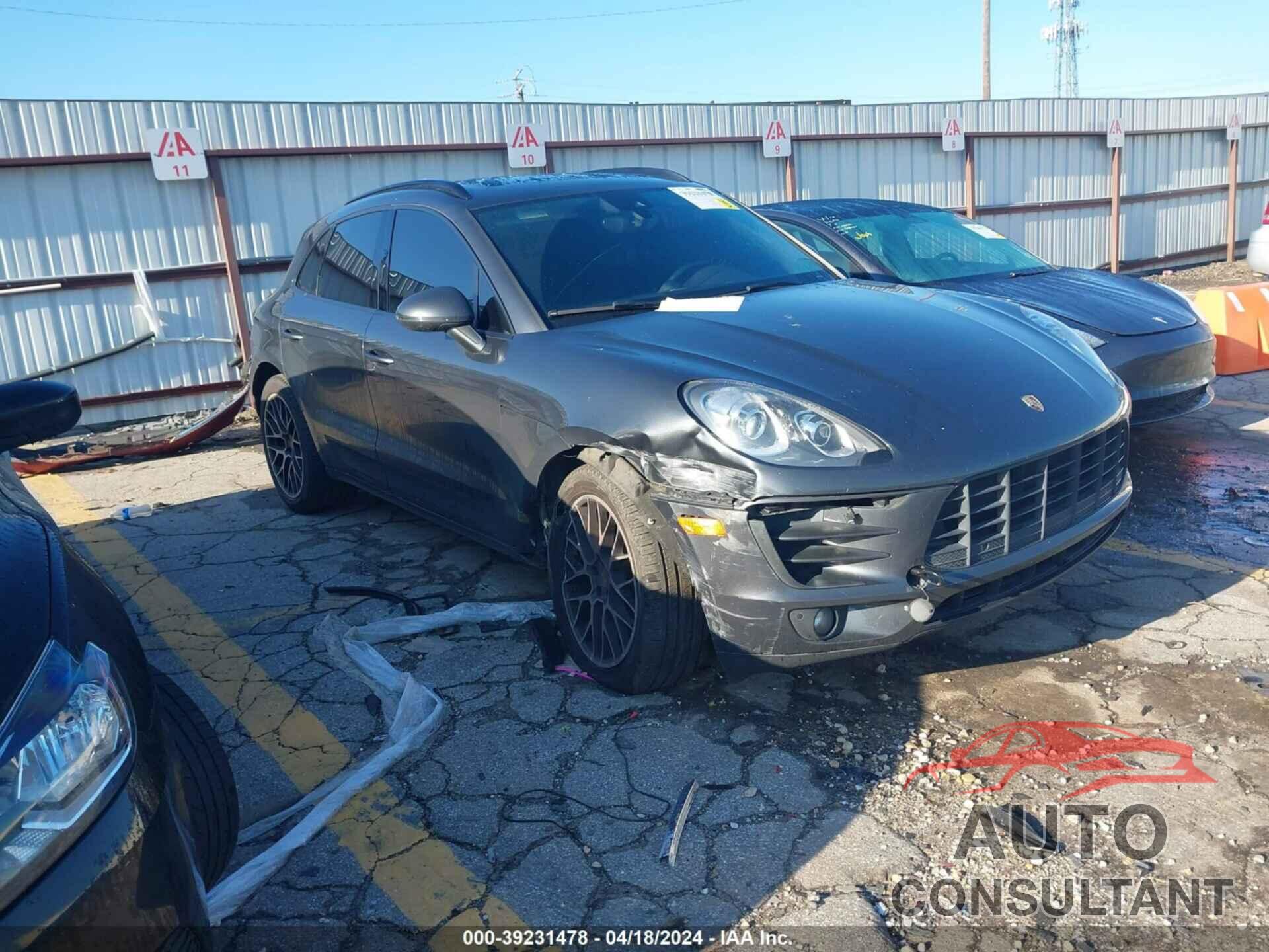 PORSCHE MACAN 2018 - WP1AA2A51JLB16829