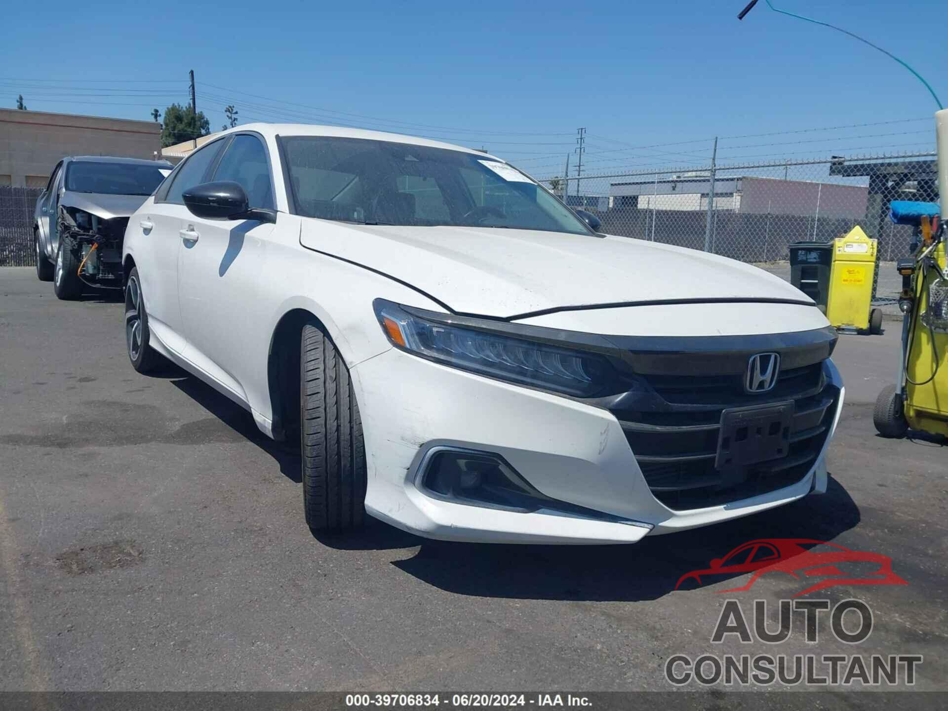 HONDA ACCORD 2021 - 1HGCV1F49MA000790