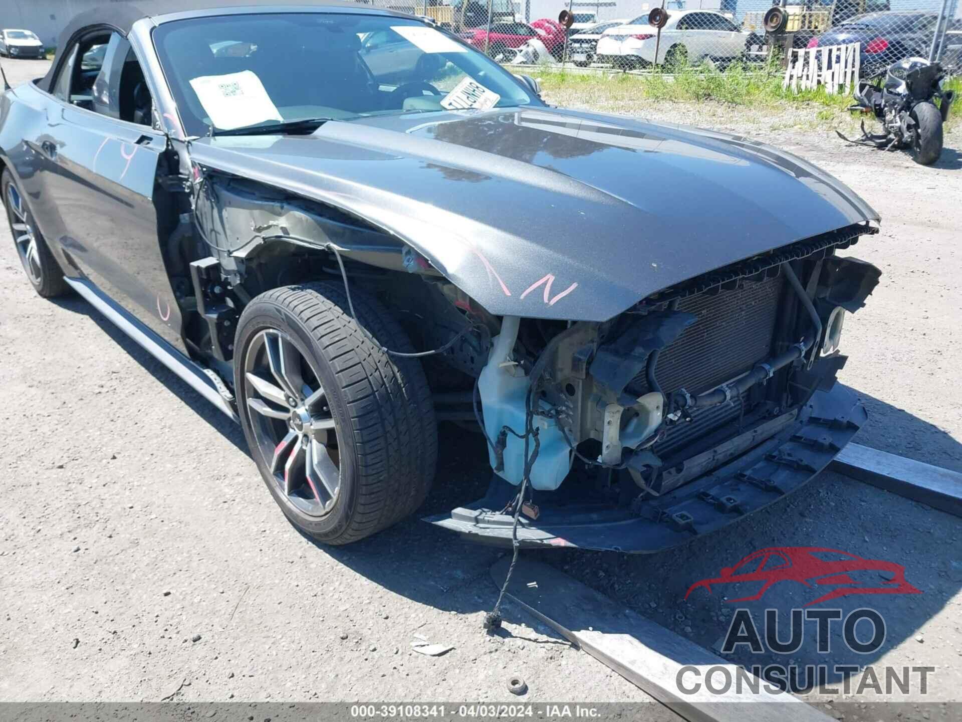 FORD MUSTANG 2017 - 1FATP8UH6H5310858