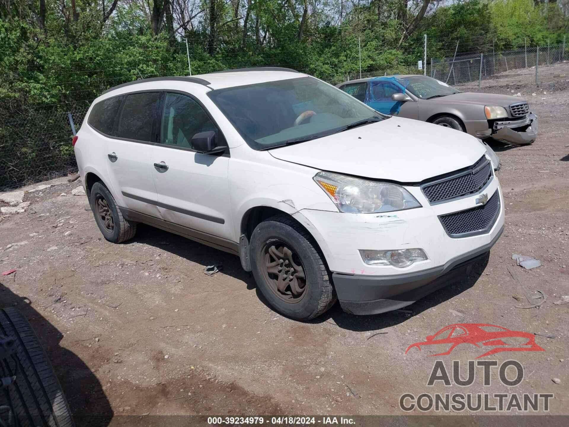 CHEVROLET TRAVERSE 2012 - 1GNKRFED3CJ239660