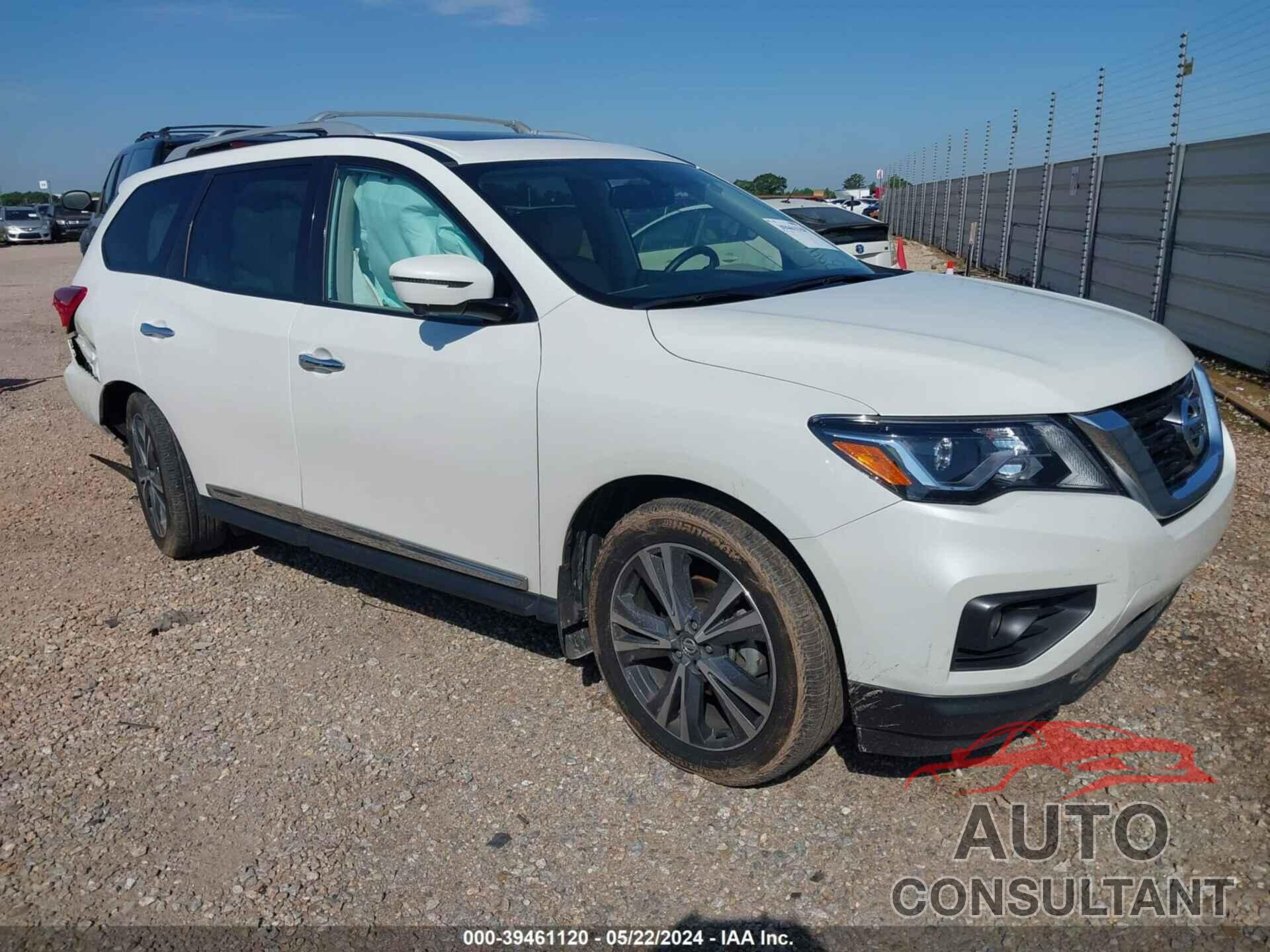 NISSAN PATHFINDER 2019 - 5N1DR2MNXKC646037