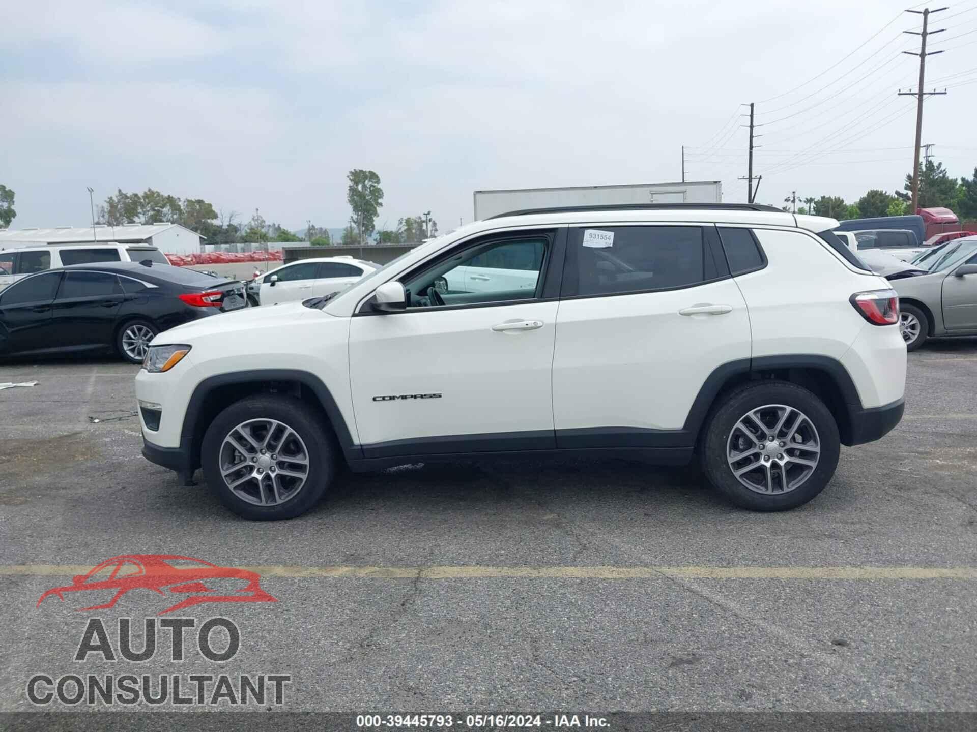 JEEP COMPASS 2020 - 3C4NJCBB3LT224891
