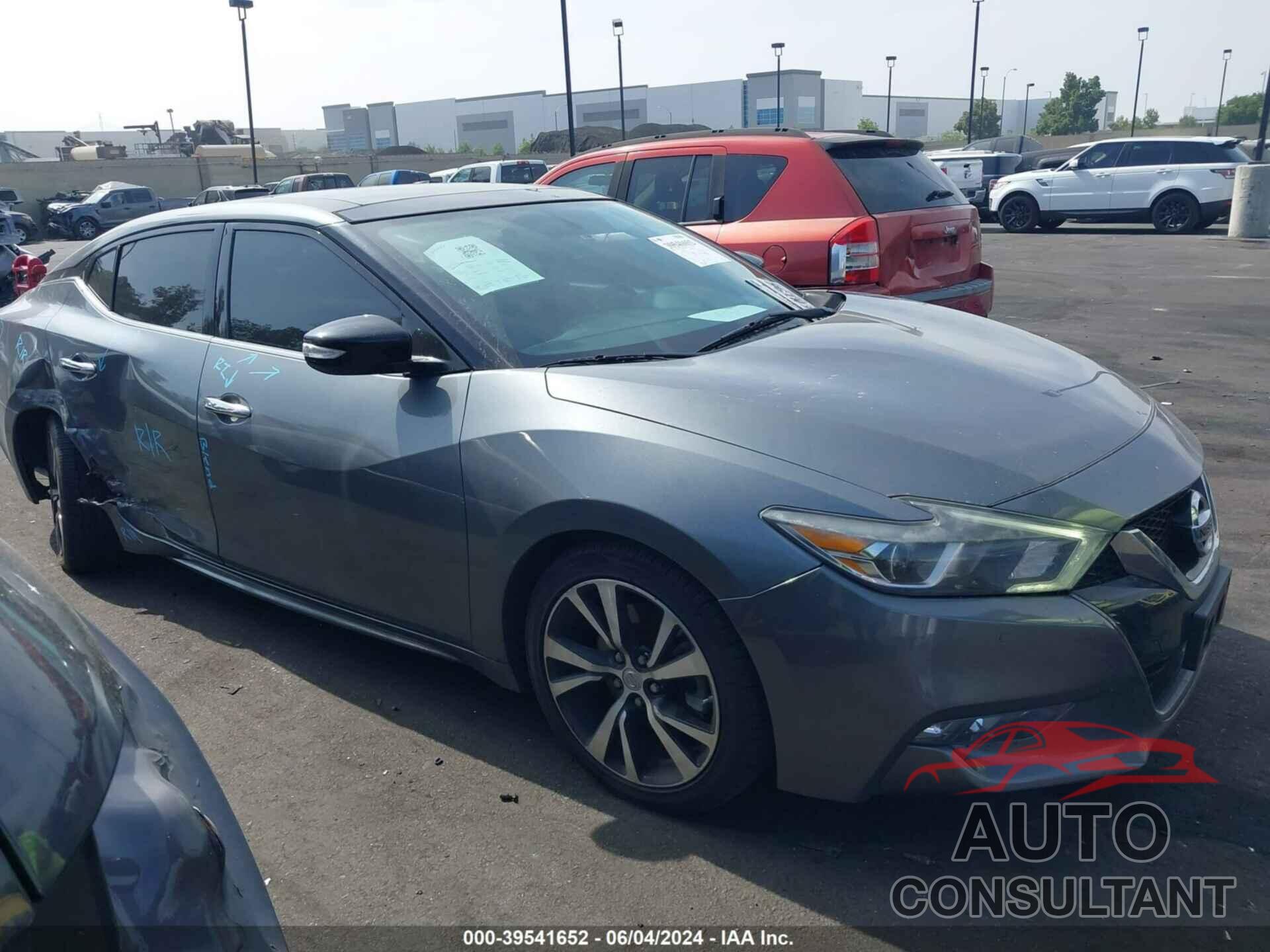 NISSAN MAXIMA 2018 - 1N4AA6AP2JC392033