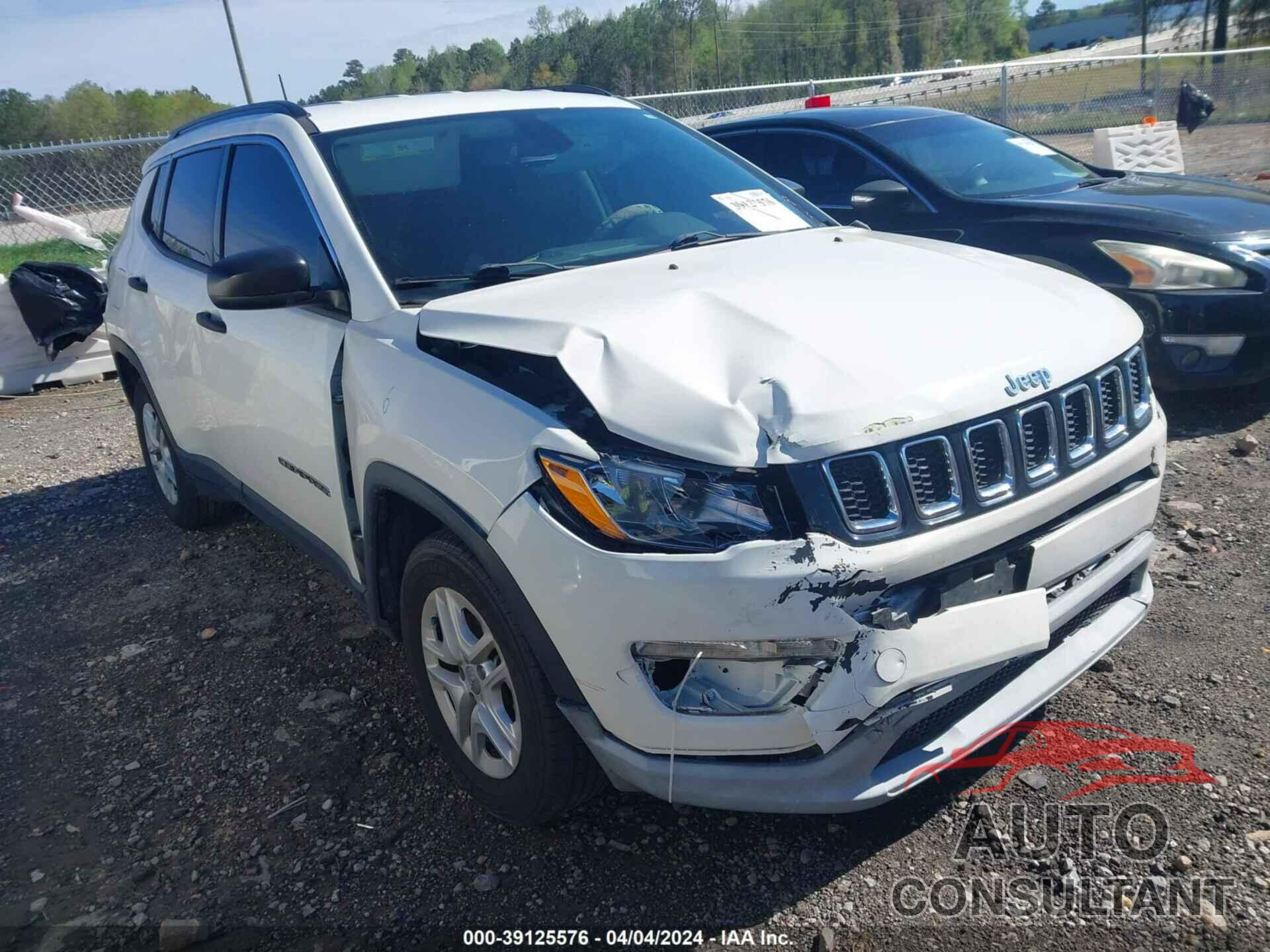 JEEP COMPASS 2019 - 3C4NJCAB3KT614146