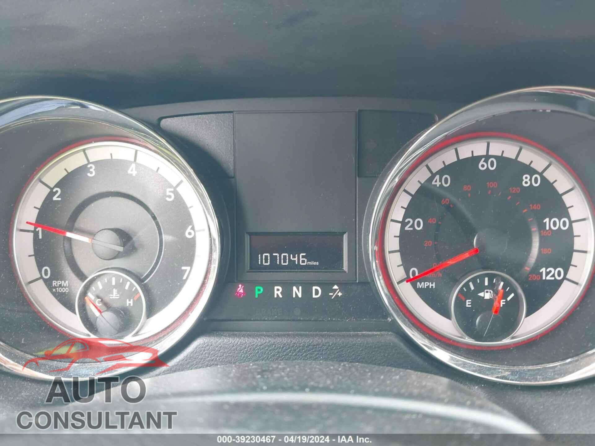 DODGE GRAND CARAVAN 2016 - 2C4RDGCG6GR226962