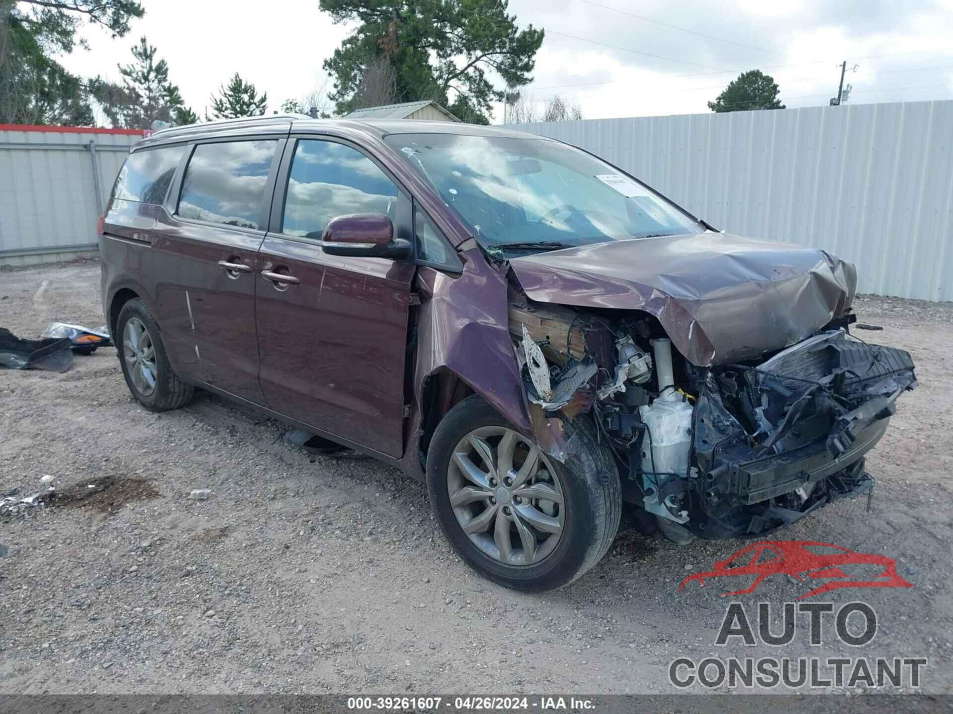 KIA SEDONA 2019 - KNDMB5C10K6533740