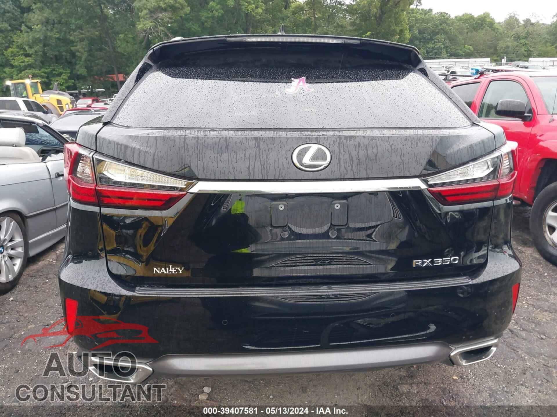LEXUS RX 350 2019 - 2T2ZZMCA9KC144076