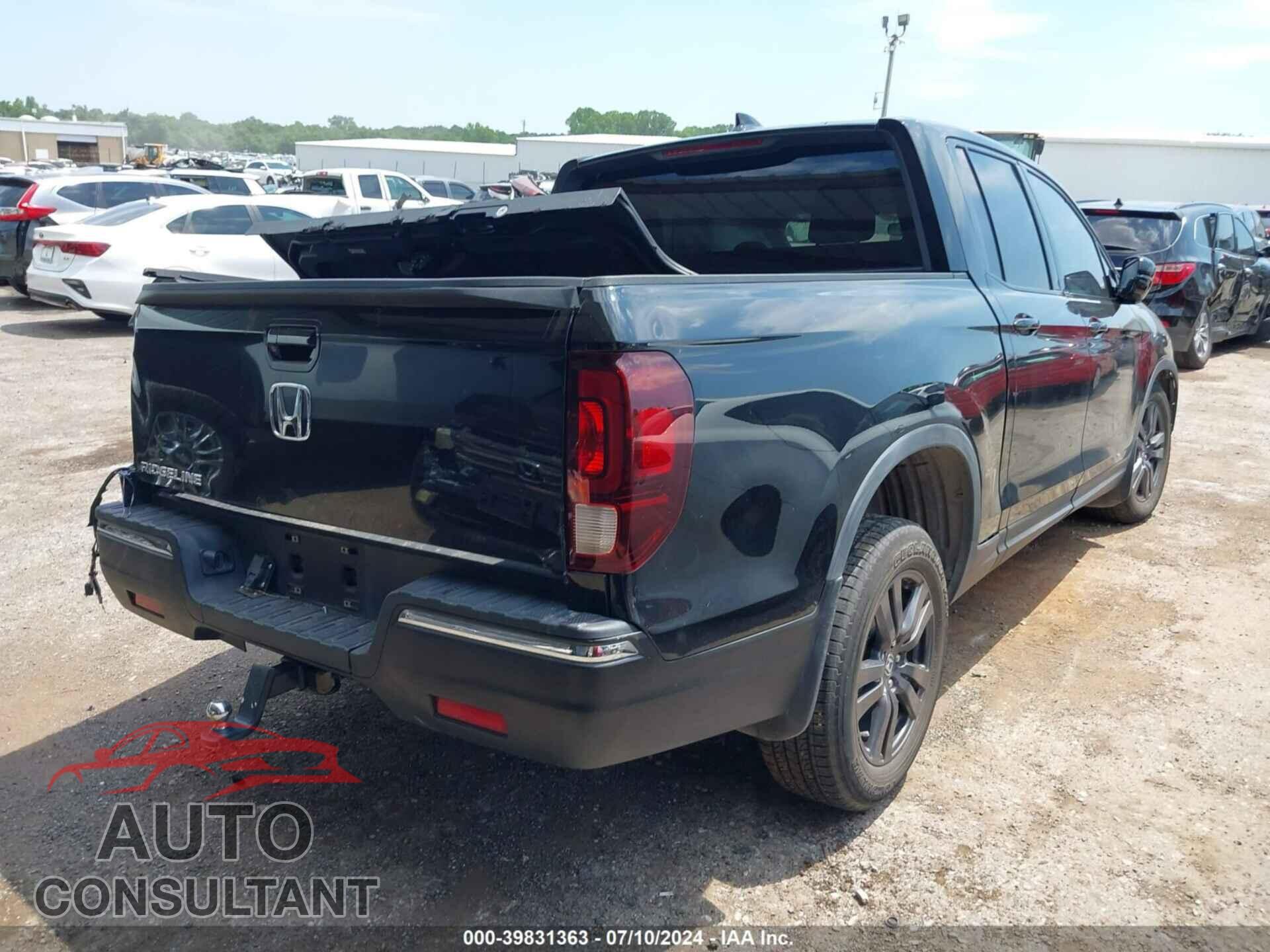 HONDA RIDGELINE 2017 - 5FPYK2F12HB010963