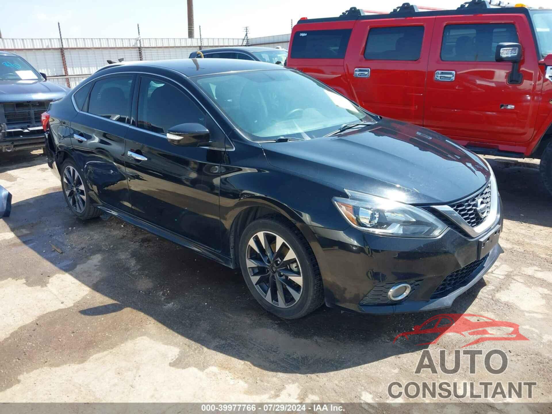 NISSAN SENTRA 2019 - 3N1AB7AP0KY313922