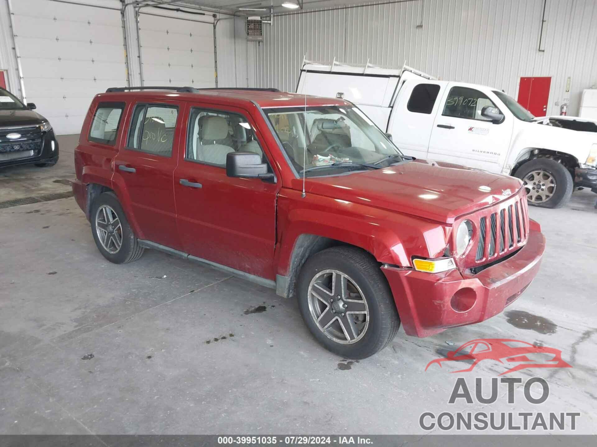 JEEP PATRIOT 2010 - 1J4NF2GB1AD508652