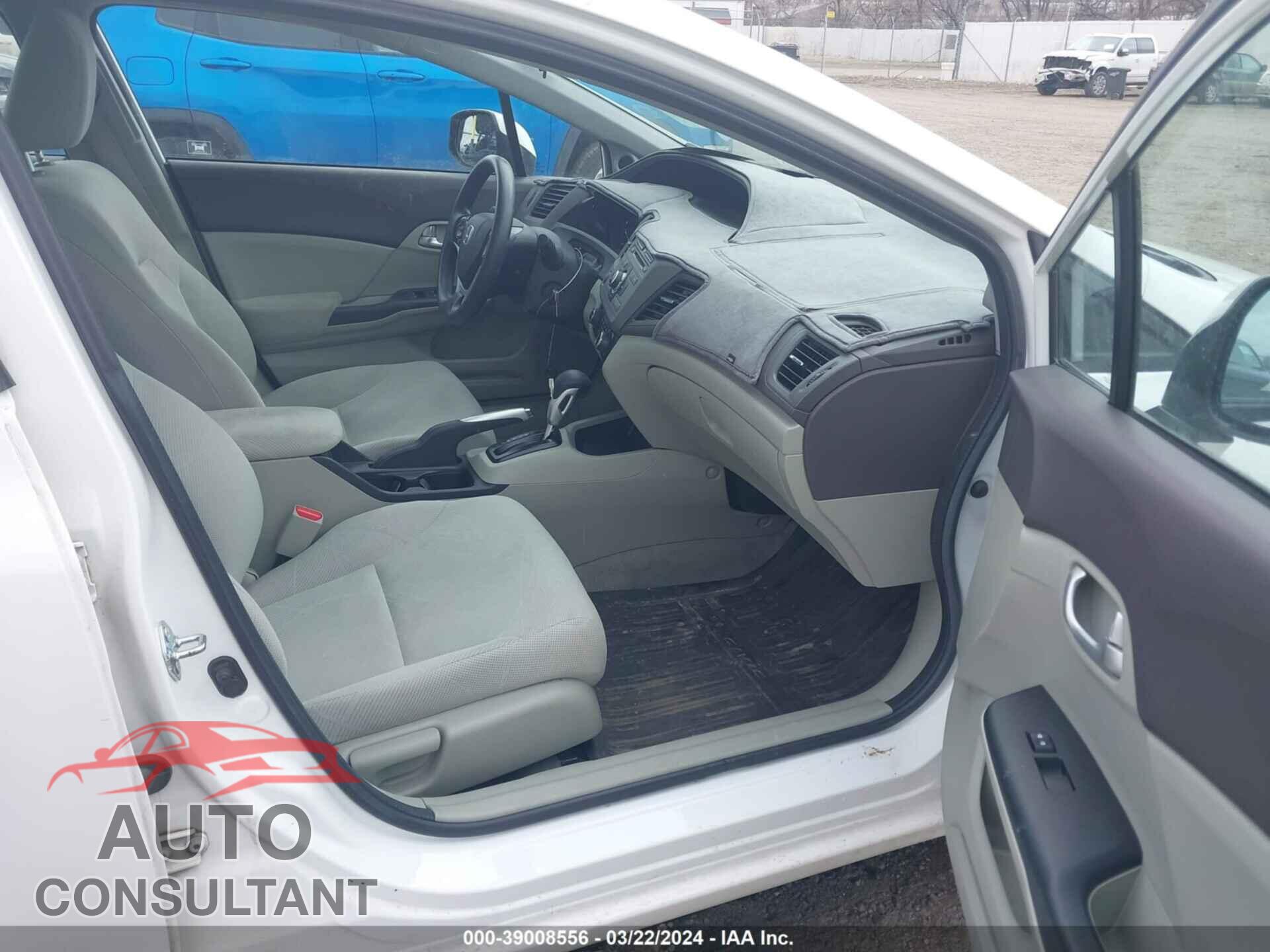 HONDA CIVIC 2012 - 2HGFB2F85CH553936