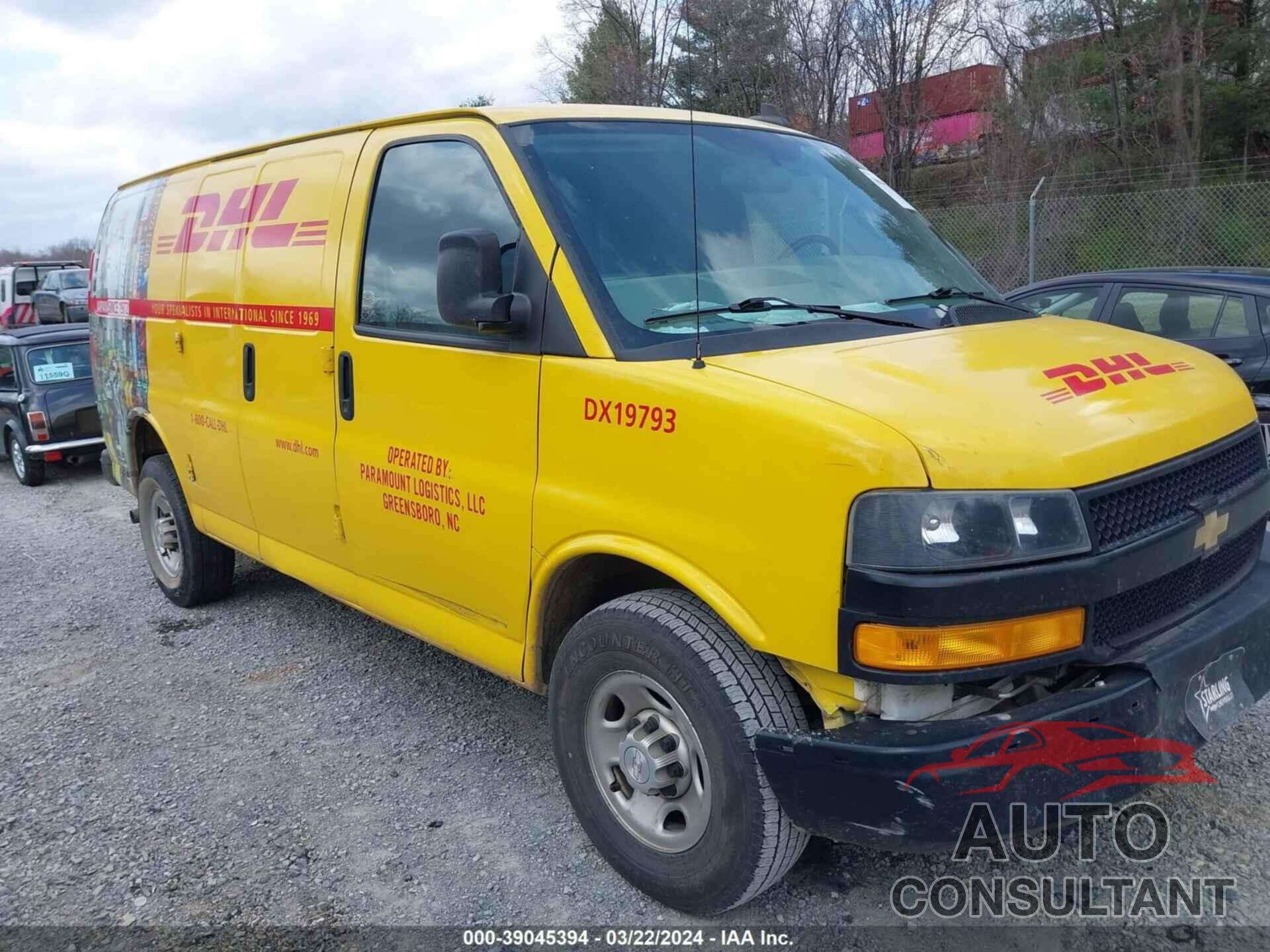 CHEVROLET EXPRESS 2500 2019 - 1GCWGAFP7K1227330