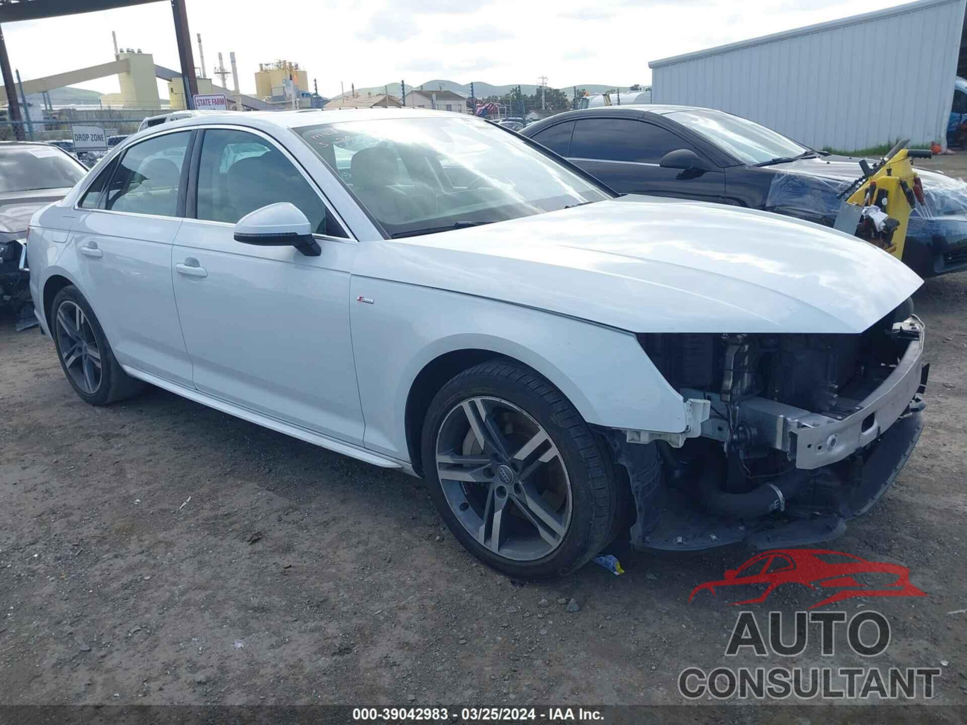 AUDI A4 2017 - WAUENAF49HN067828