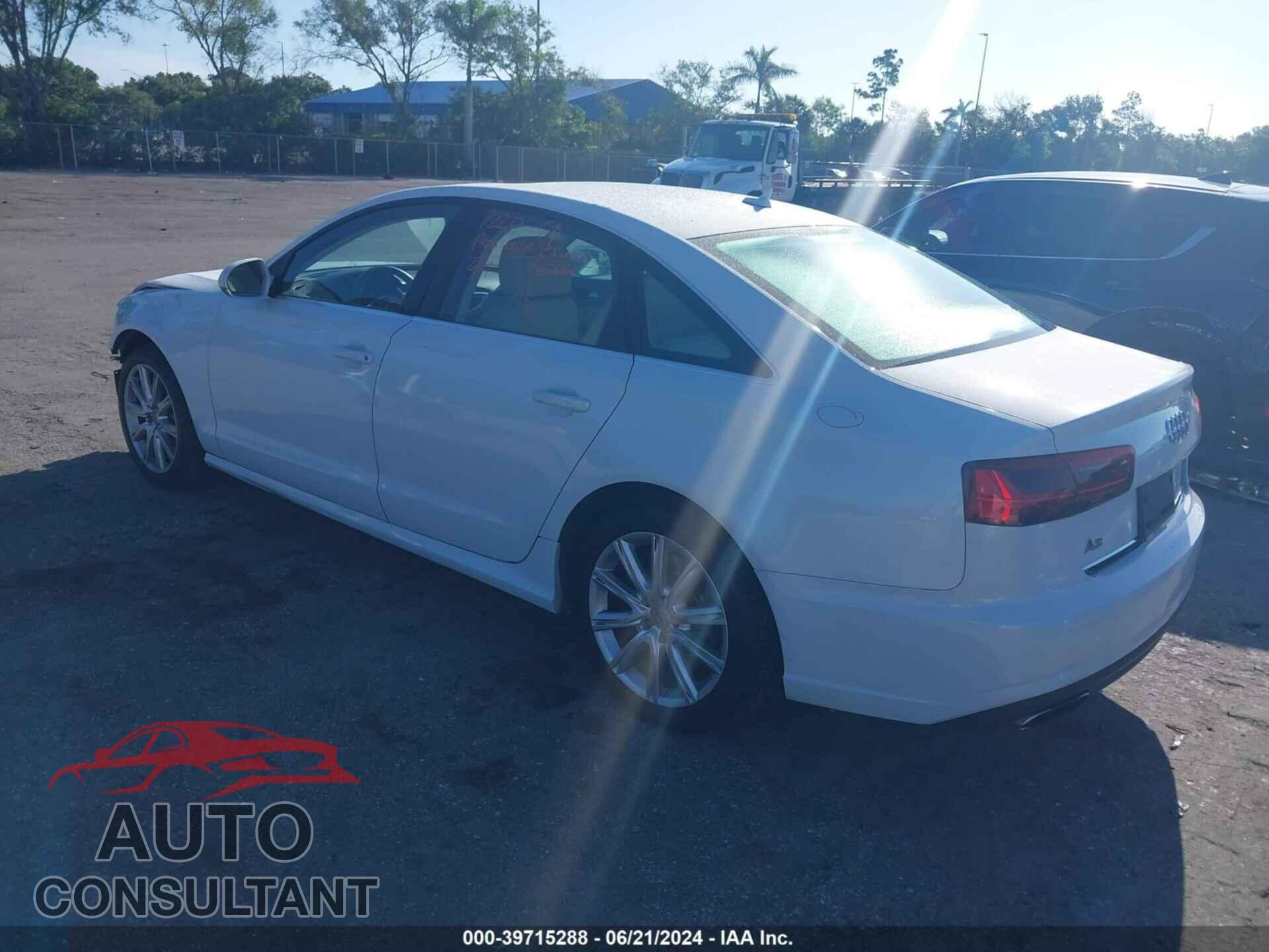 AUDI A6 2016 - WAUCFAFC2GN078809