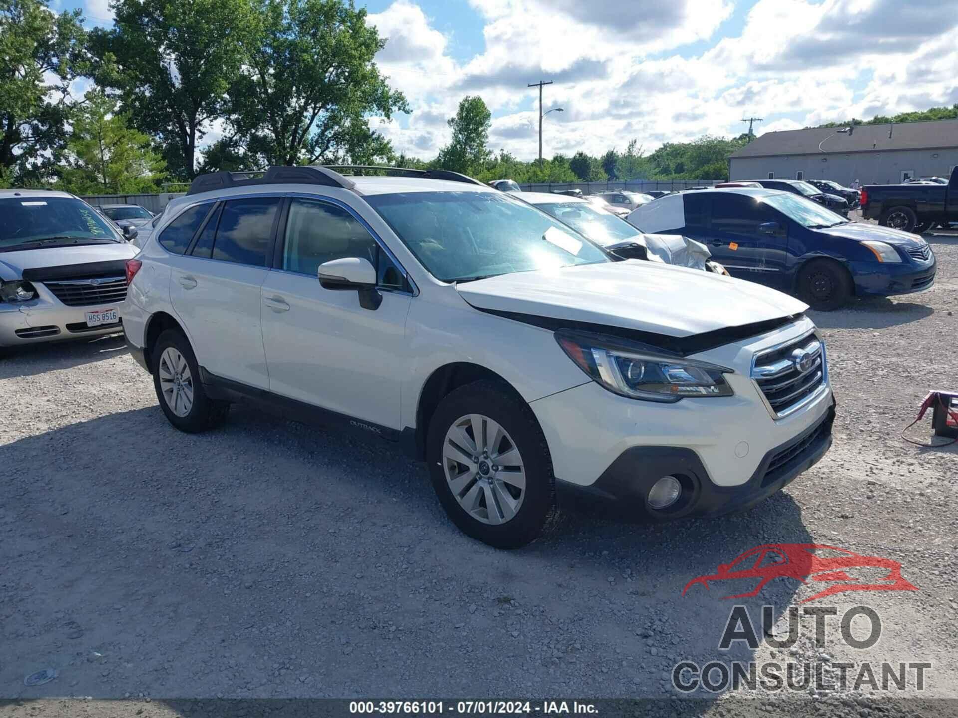 SUBARU OUTBACK 2019 - 4S4BSAFC5K3360307