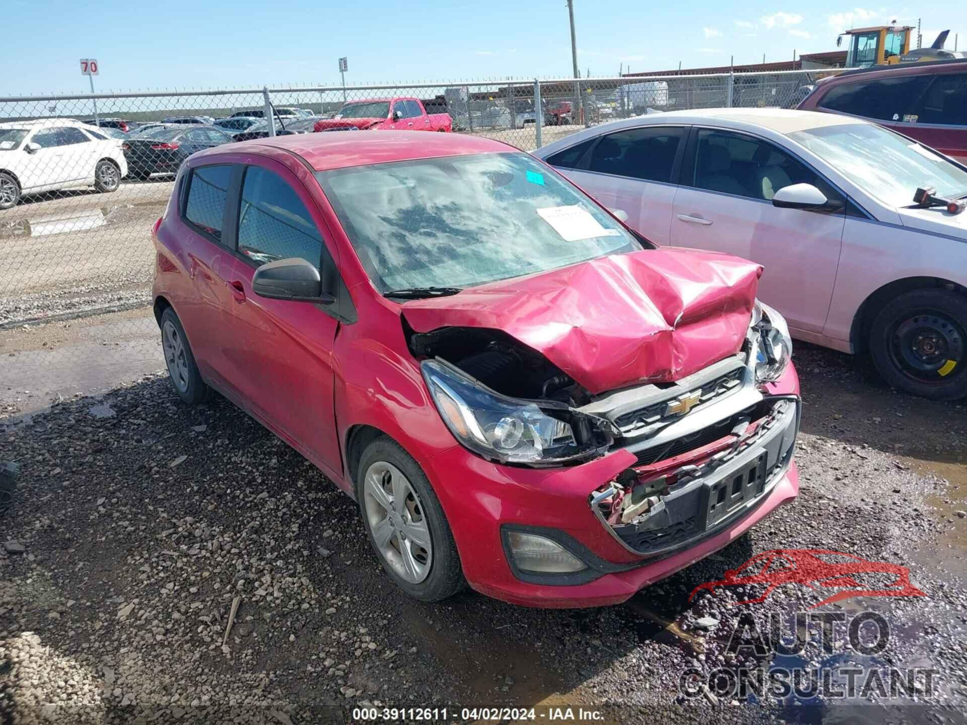 CHEVROLET SPARK 2019 - KL8CB6SA5KC817846