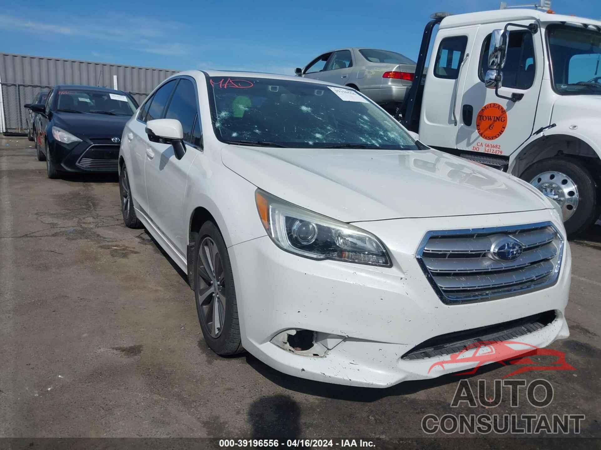 SUBARU LEGACY 2016 - 4S3BNAN69G3047677