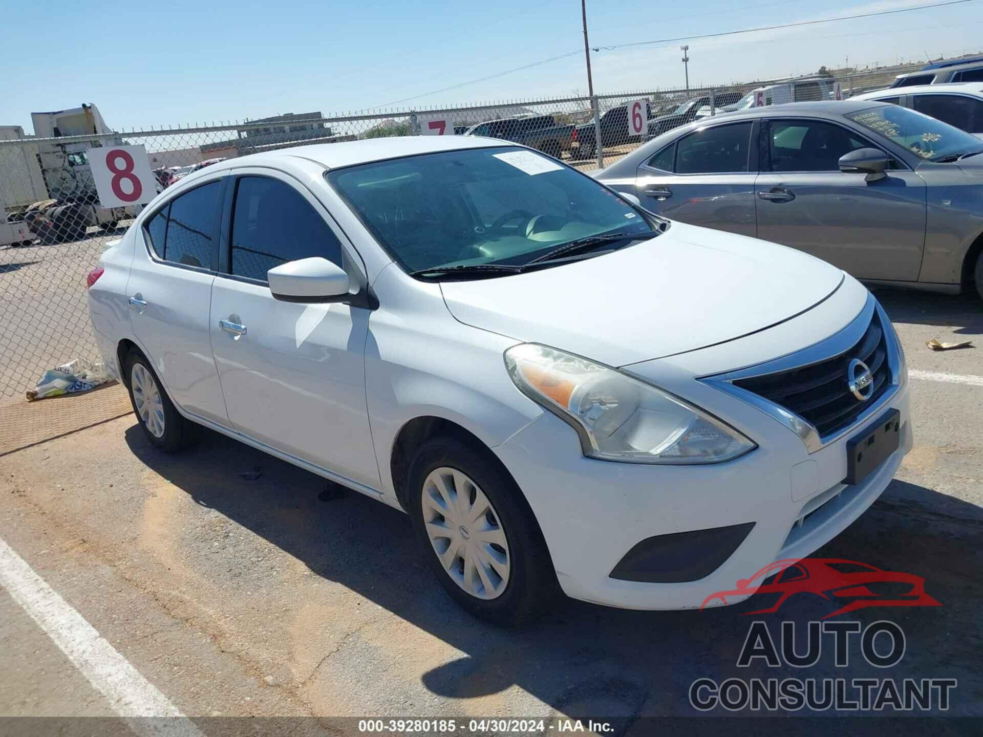 NISSAN VERSA 2016 - 3N1CN7AP8GL845486