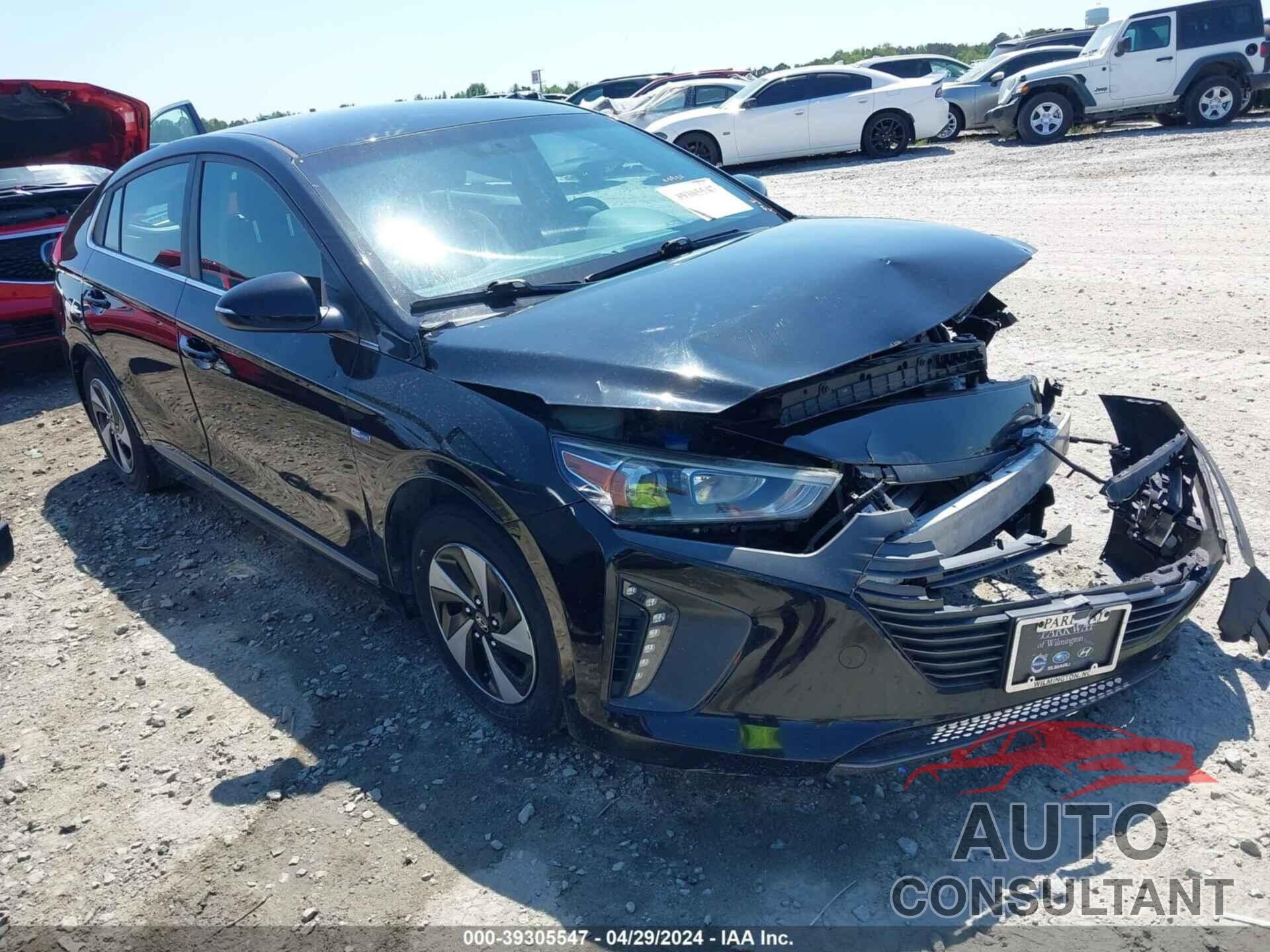 HYUNDAI IONIQ HYBRID 2017 - KMHC75LC6HU050445