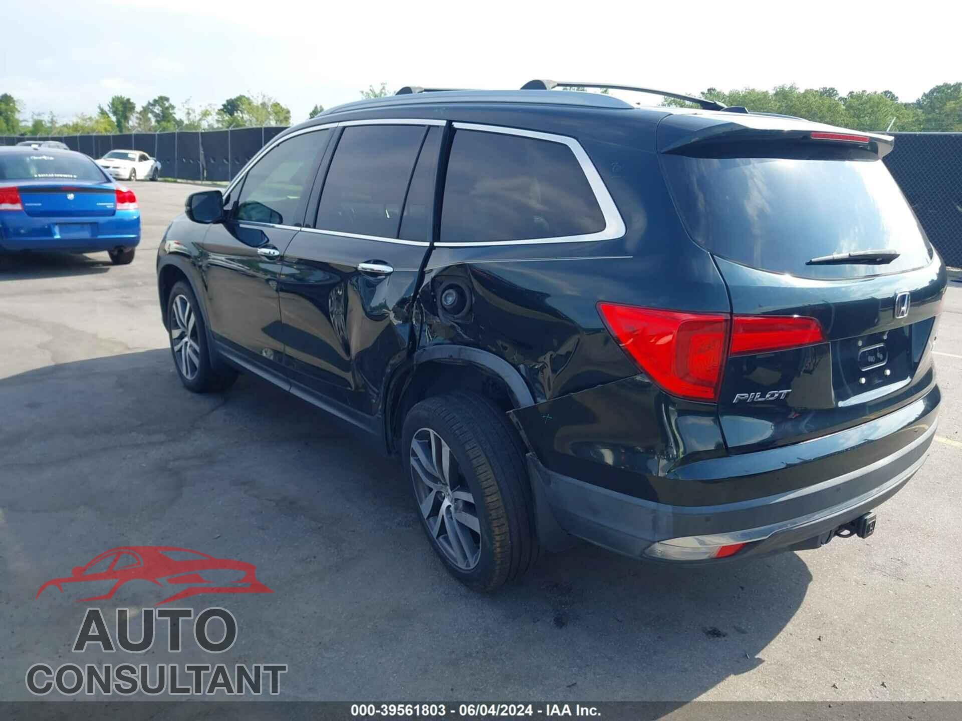 HONDA PILOT 2016 - 5FNYF6H97GB088337