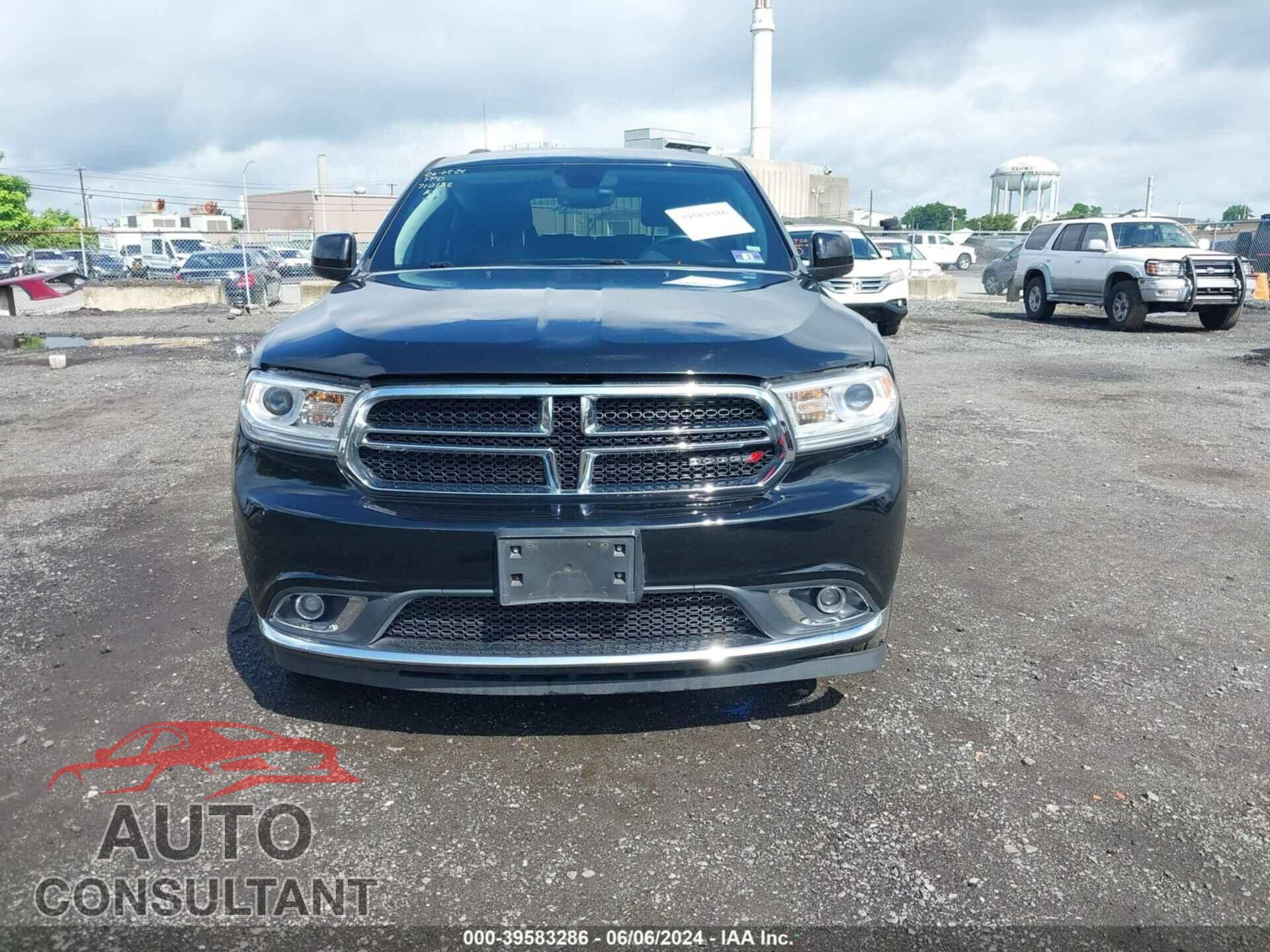 DODGE DURANGO 2017 - 1C4RDJAG5HC710132