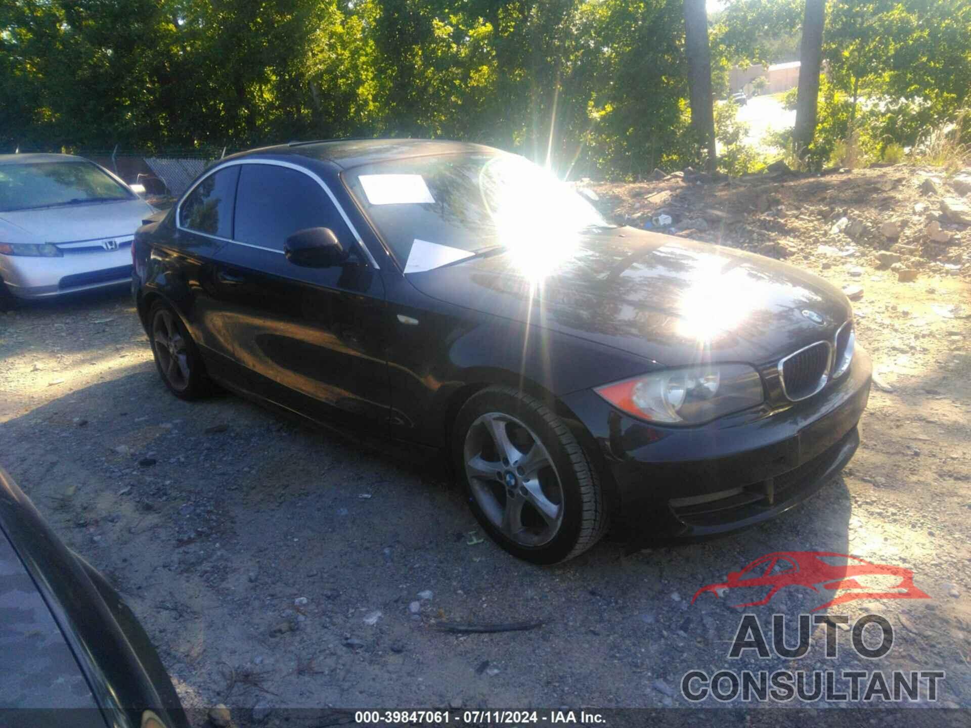 BMW 128I 2011 - WBAUP7C53BVK78861