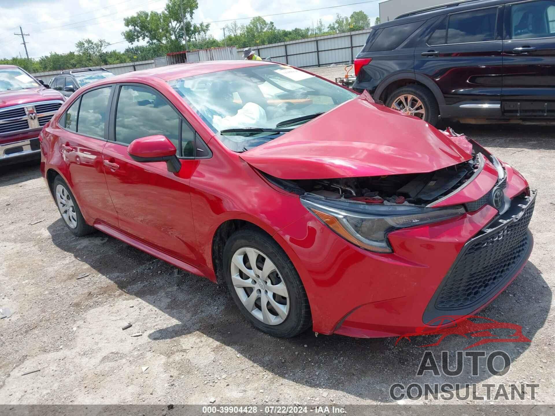 TOYOTA COROLLA 2020 - JTDEPRAE8LJ045573