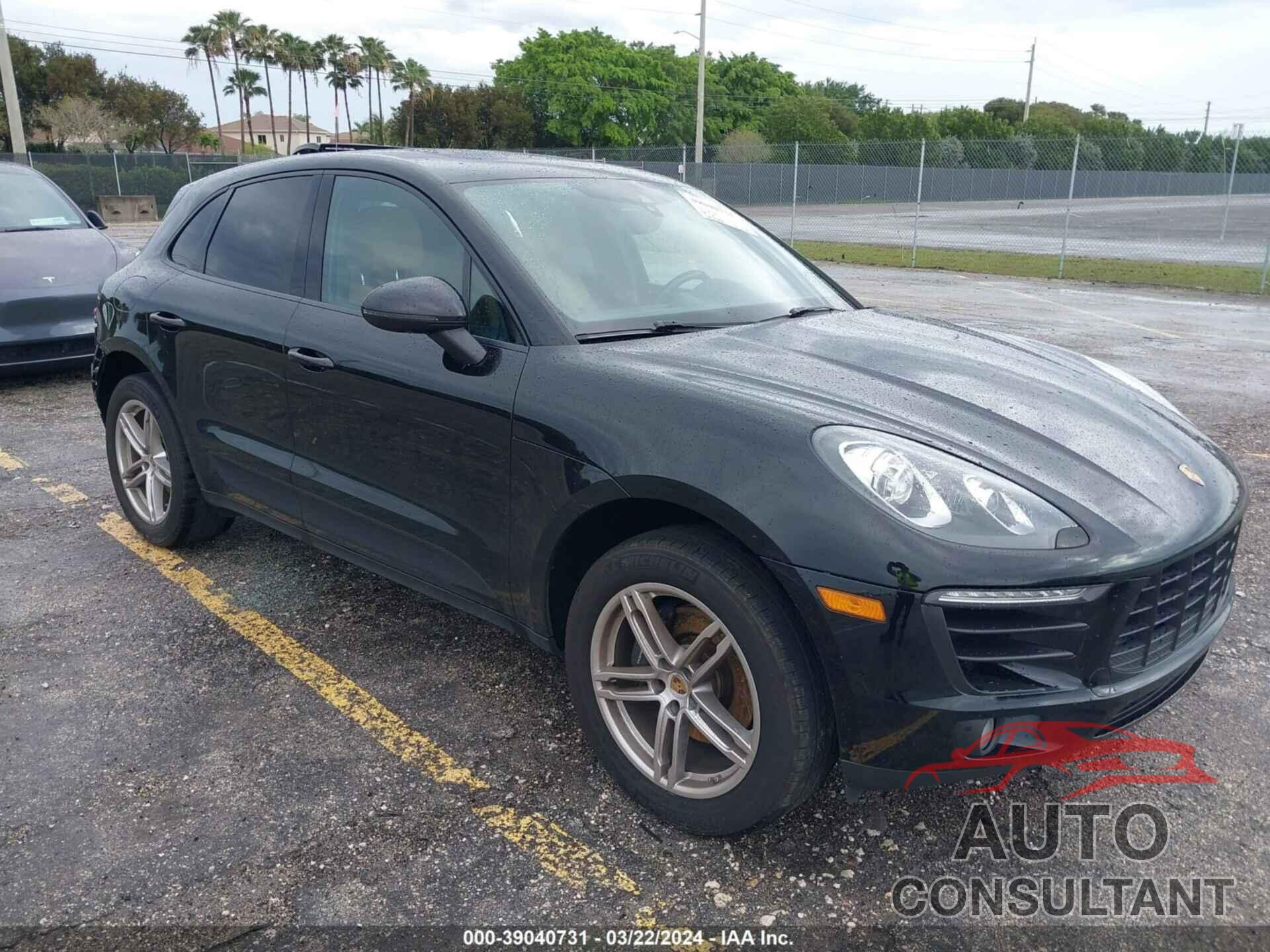 PORSCHE MACAN 2017 - WP1AA2A59HLB04728