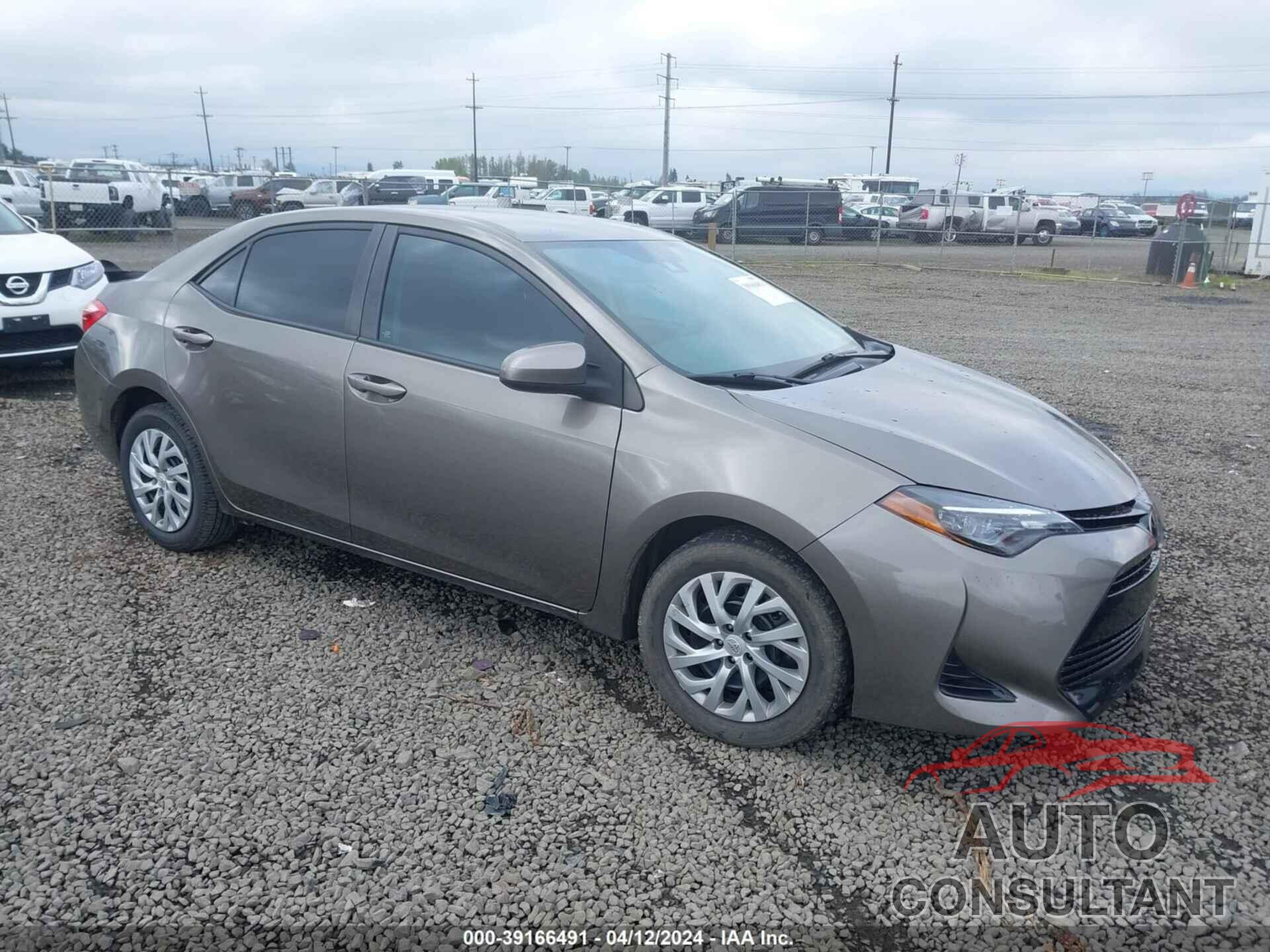 TOYOTA COROLLA 2017 - 2T1BURHE3HC901219