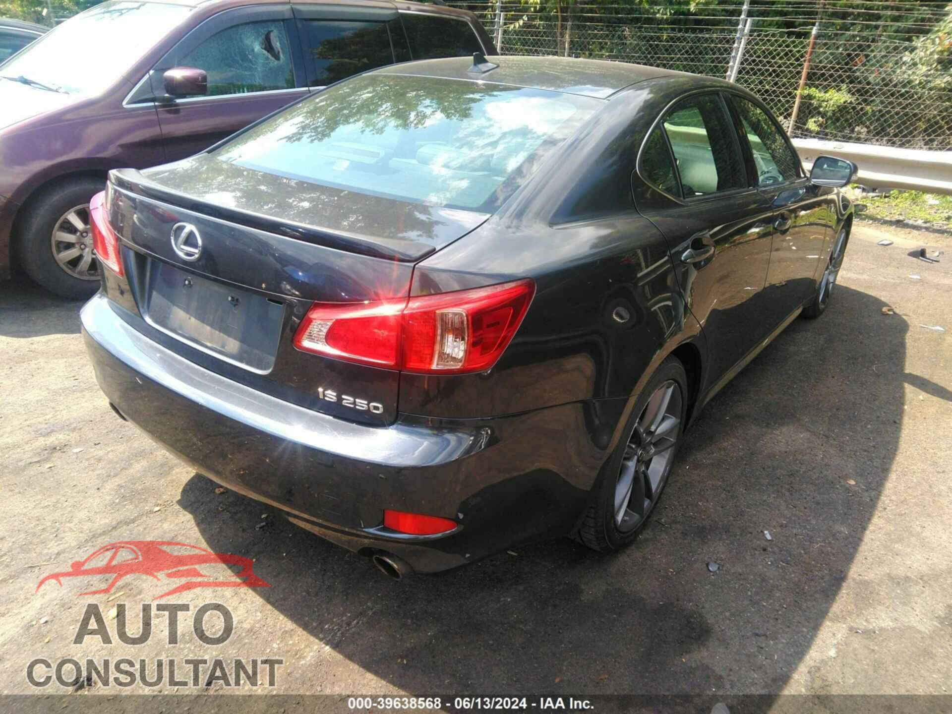 LEXUS IS 250 2011 - JTHBF5C21B5155758