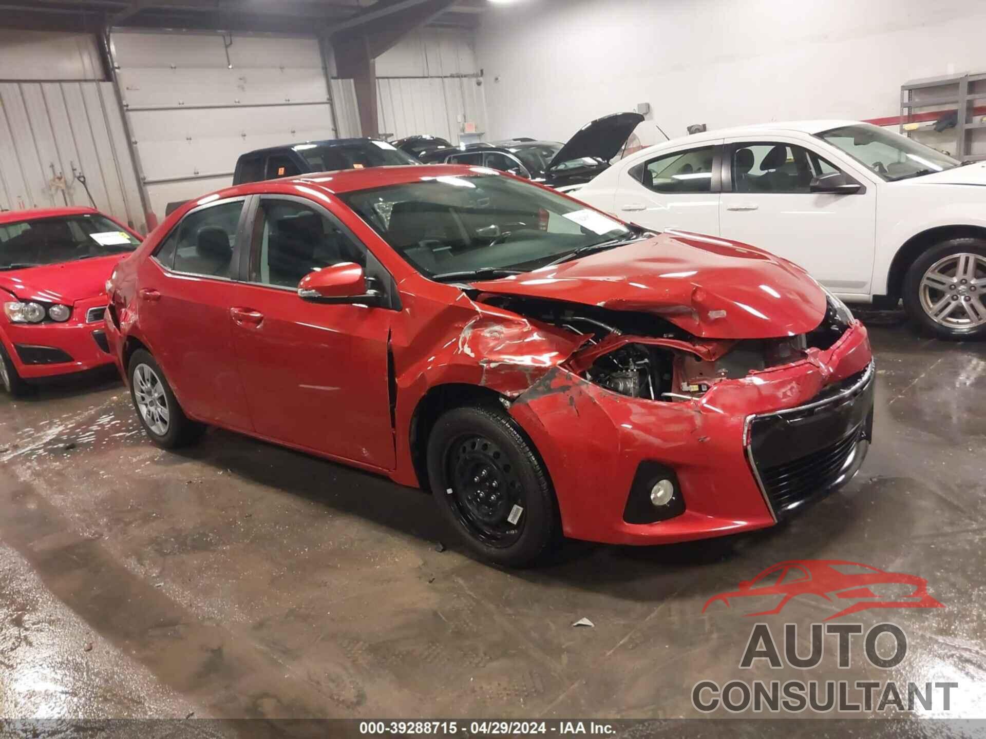 TOYOTA COROLLA 2016 - 5YFBURHE9GP545180