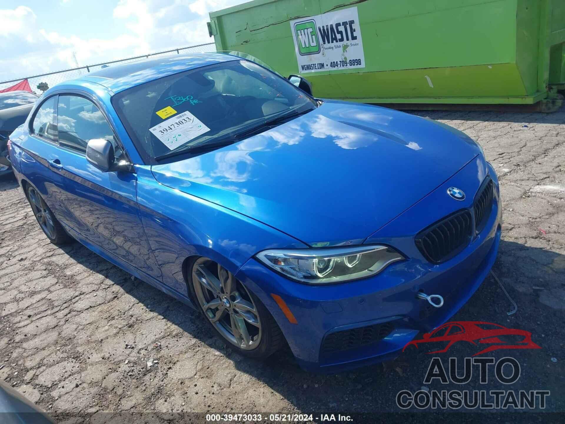 BMW M235I 2016 - WBA1J9C52GV372379