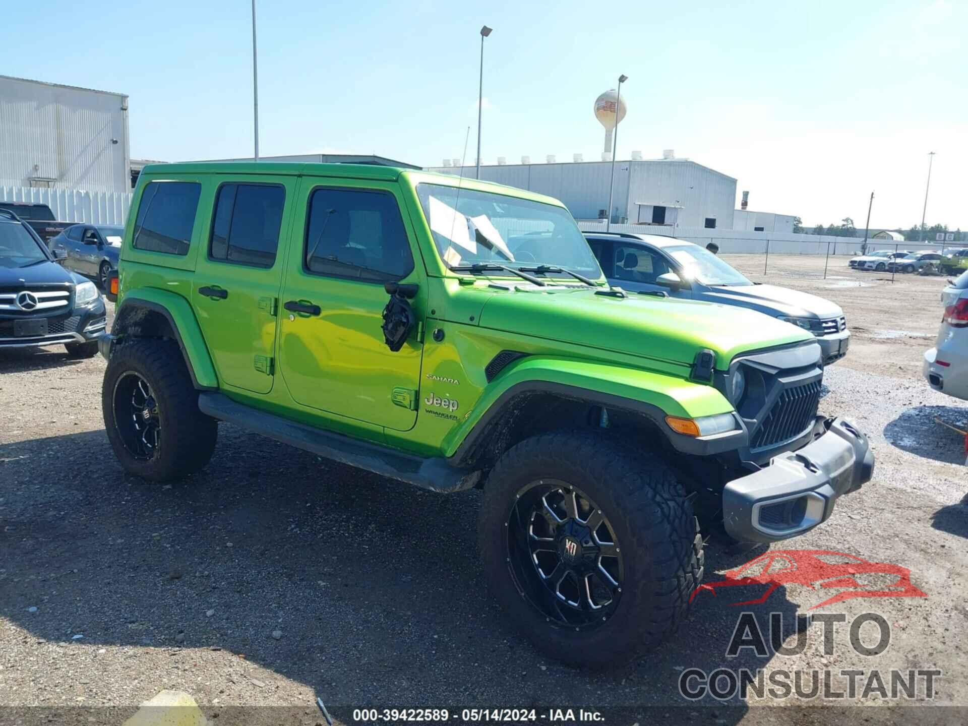 JEEP WRANGLER UNLIMITED 2018 - 1C4HJXEN6JW325697