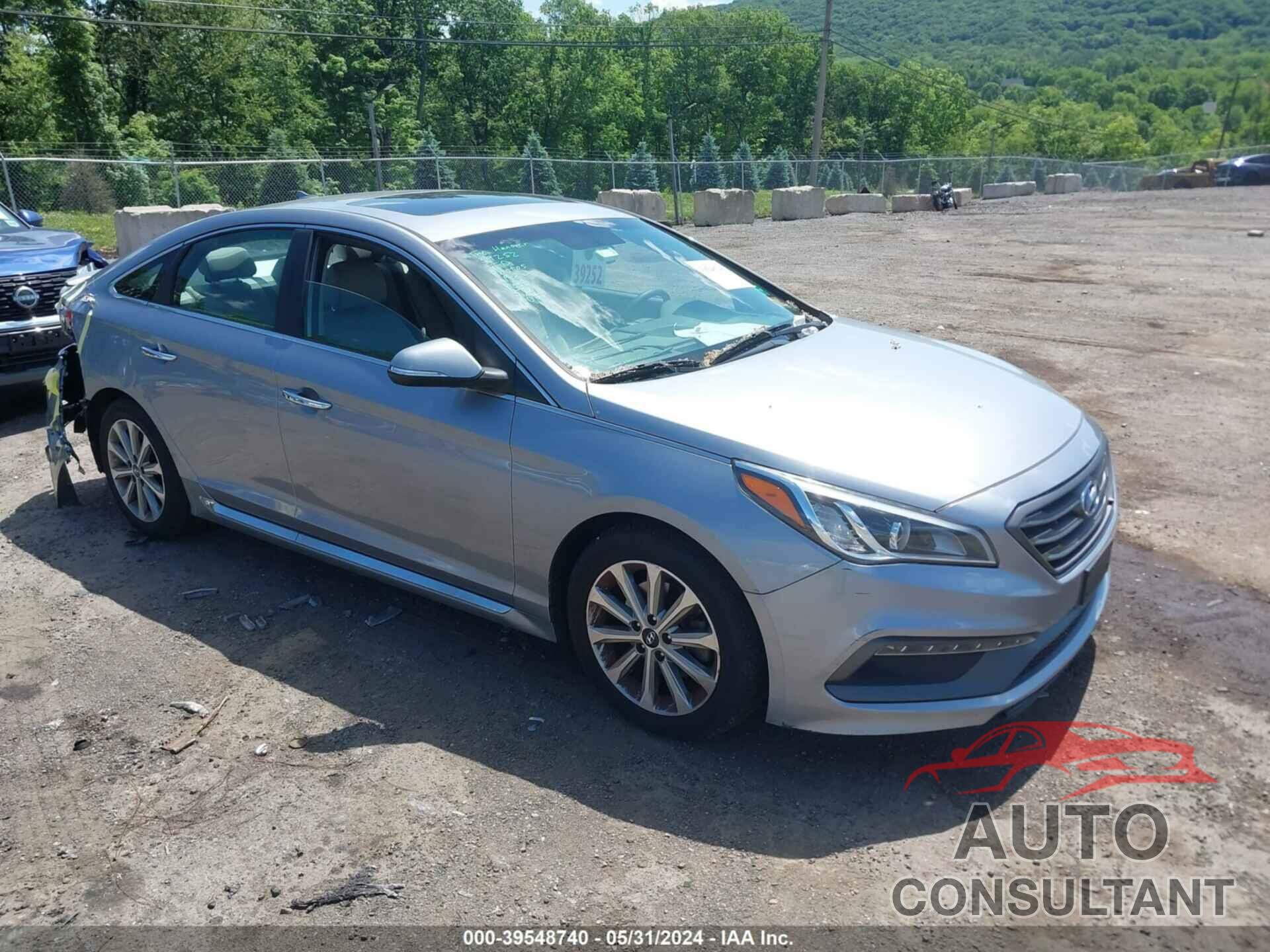 HYUNDAI SONATA 2017 - 5NPE34AF0HH509866